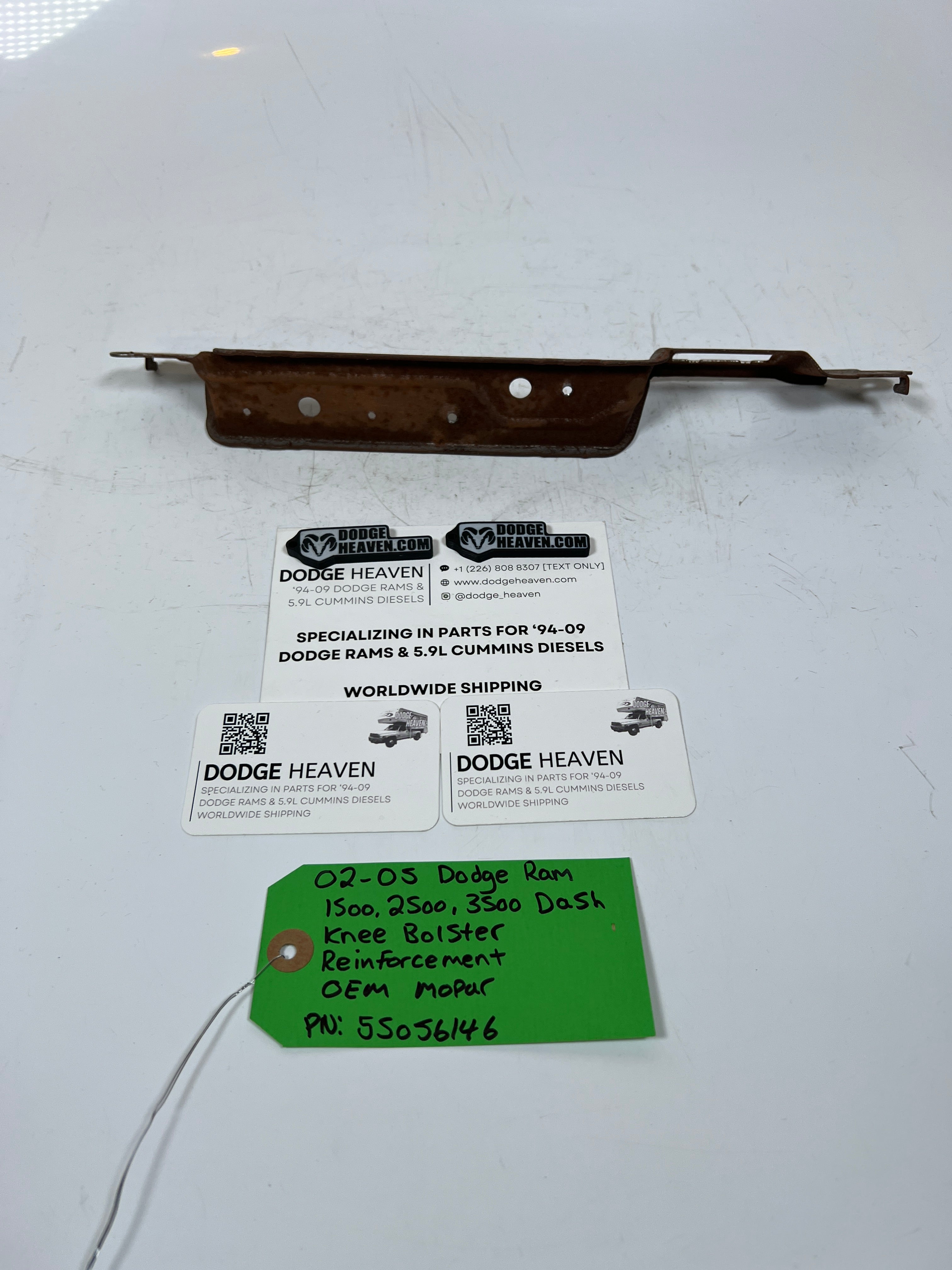 2002-2005 Dodge Ram 1500-3500 Dash Knee Bolster Reinforcement
