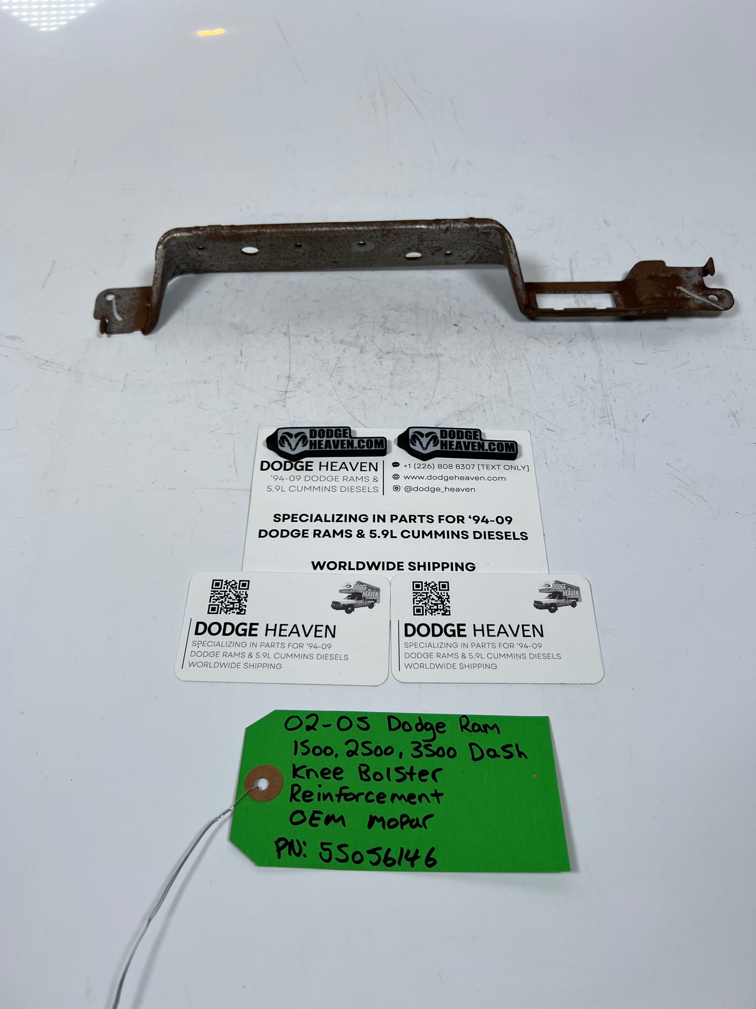 2002-2005 Dodge Ram 1500-3500 Dash Knee Bolster Reinforcement