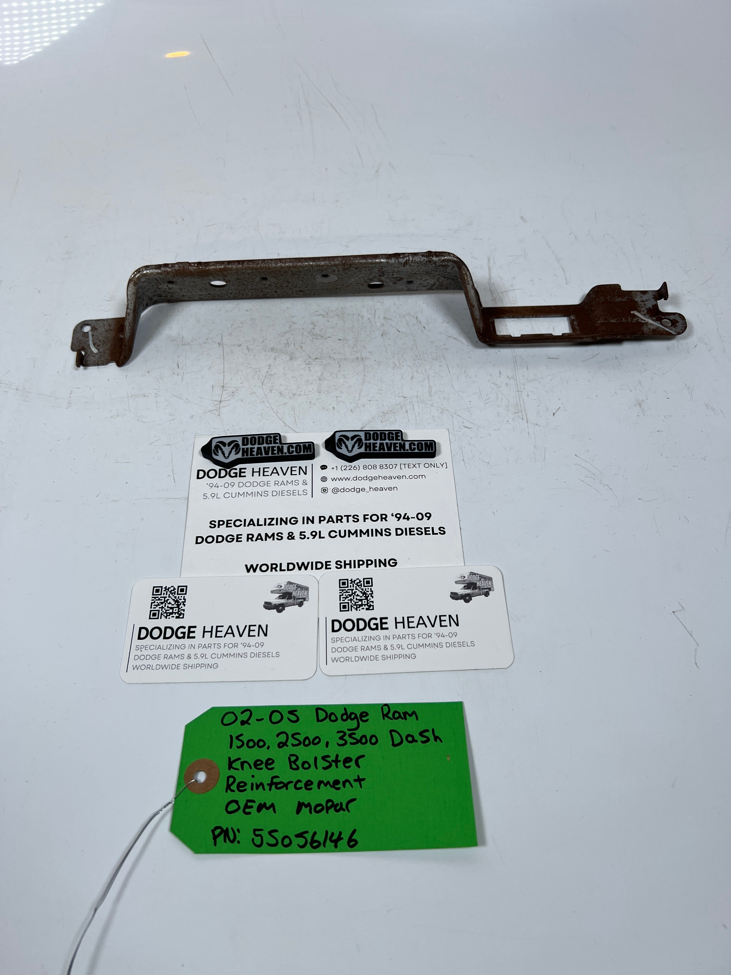 2002-2005 Dodge Ram 1500-3500 Dash Knee Bolster Reinforcement