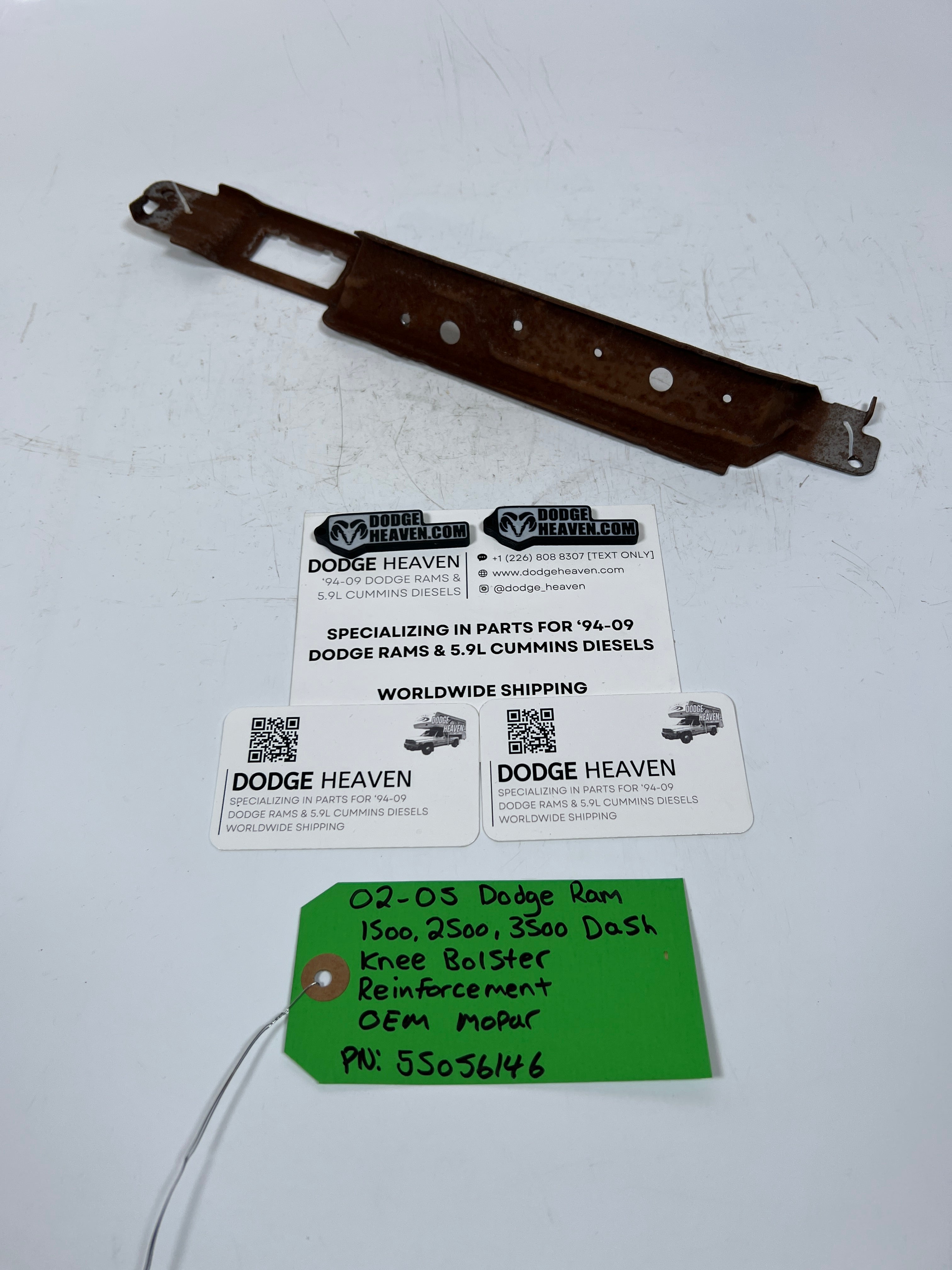2002-2005 Dodge Ram 1500-3500 Dash Knee Bolster Reinforcement