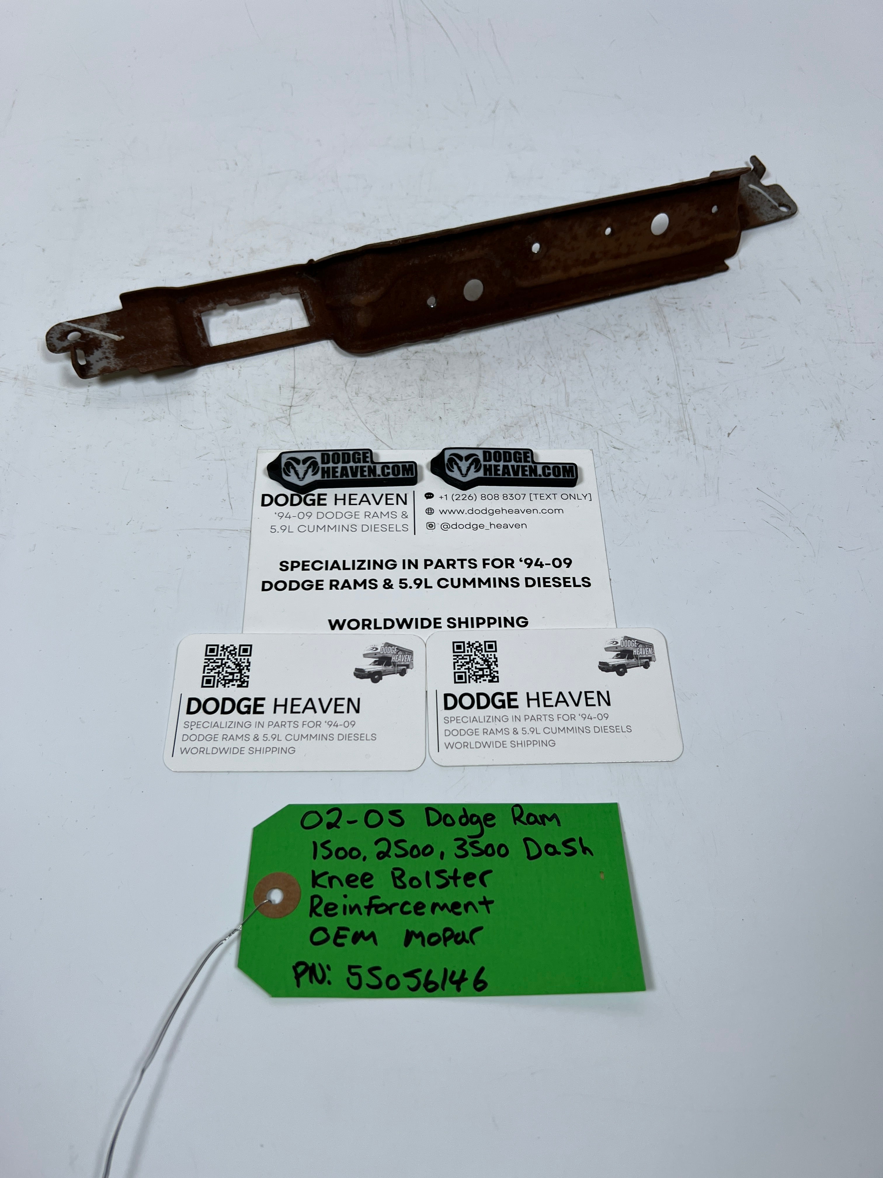 2002-2005 Dodge Ram 1500-3500 Dash Knee Bolster Reinforcement