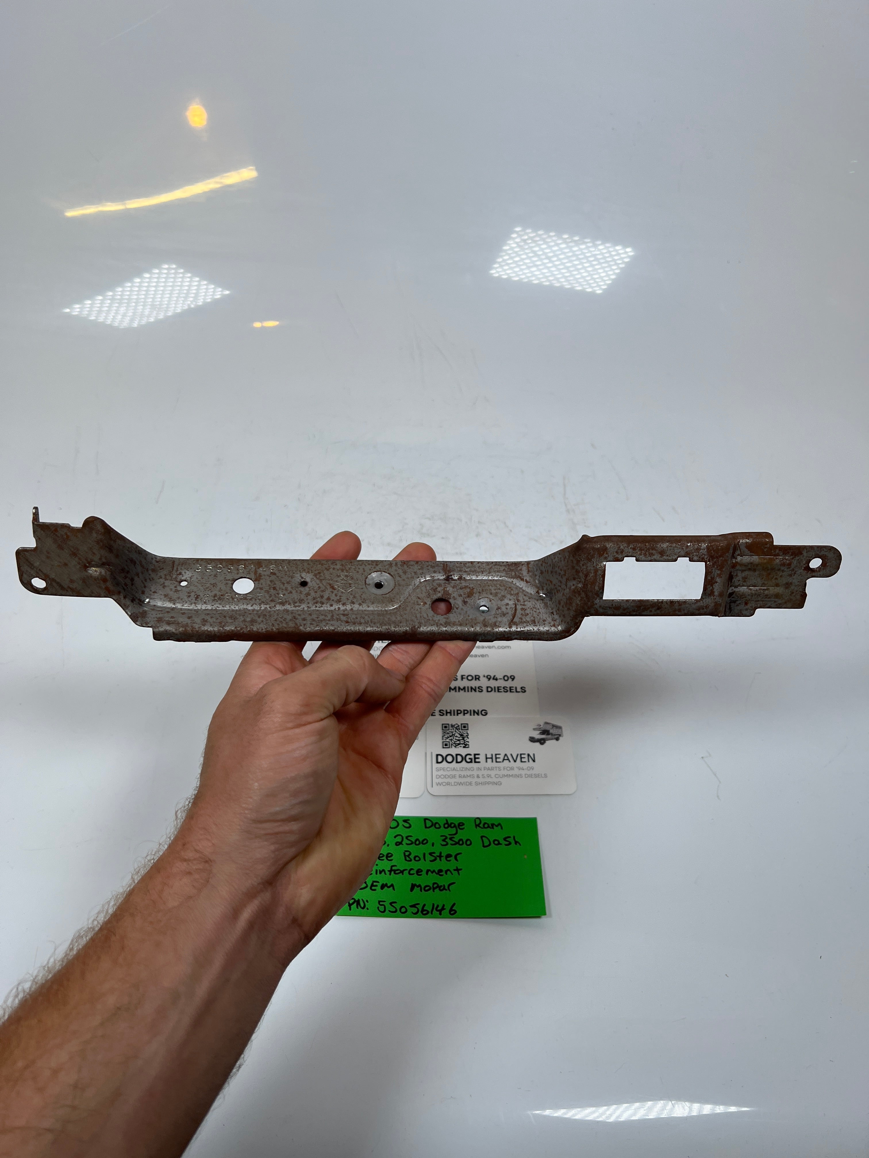 2002-2005 Dodge Ram 1500-3500 Dash Knee Bolster Reinforcement