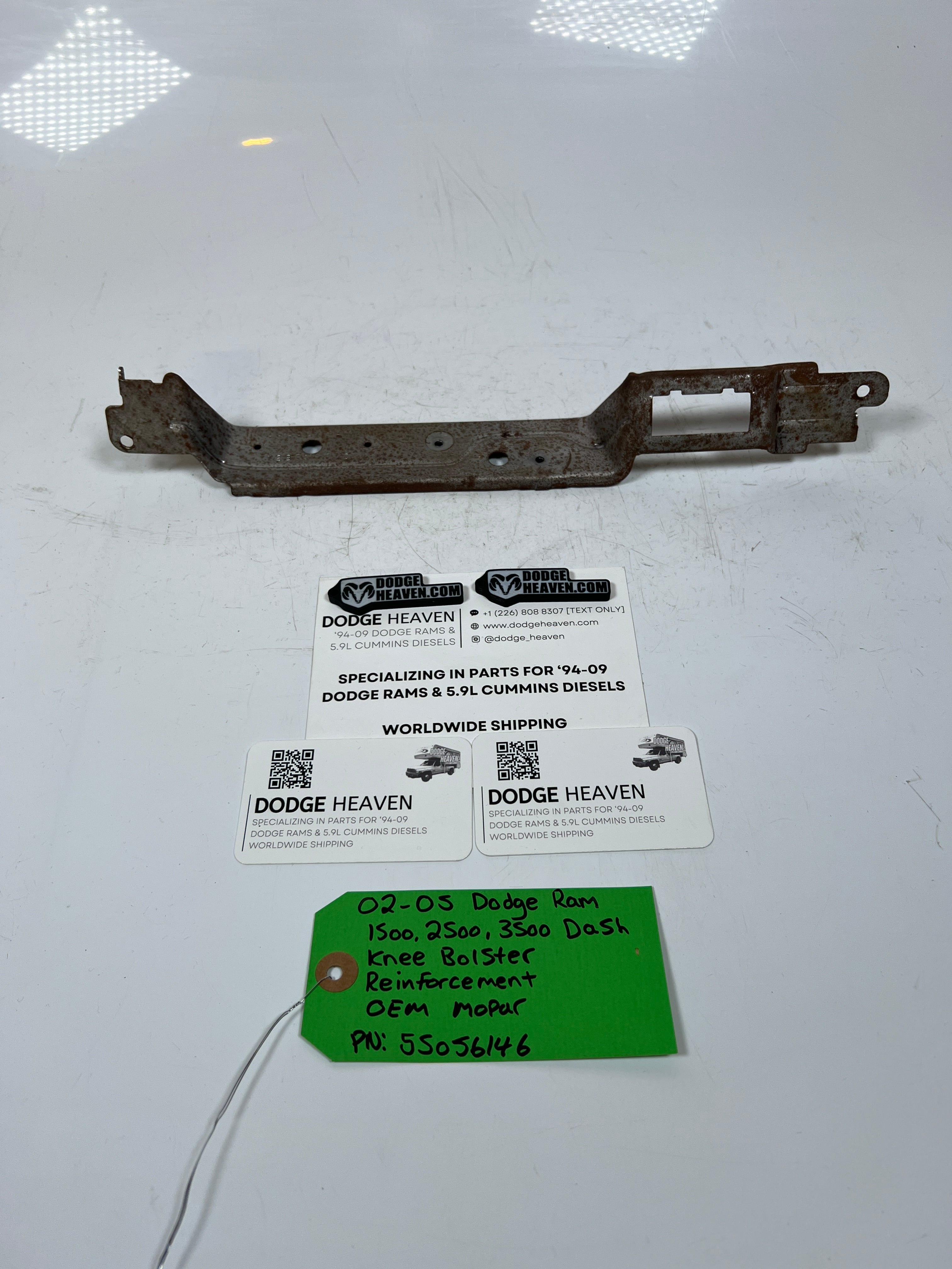 2002-2005 Dodge Ram 1500-3500 Dash Knee Bolster Reinforcement