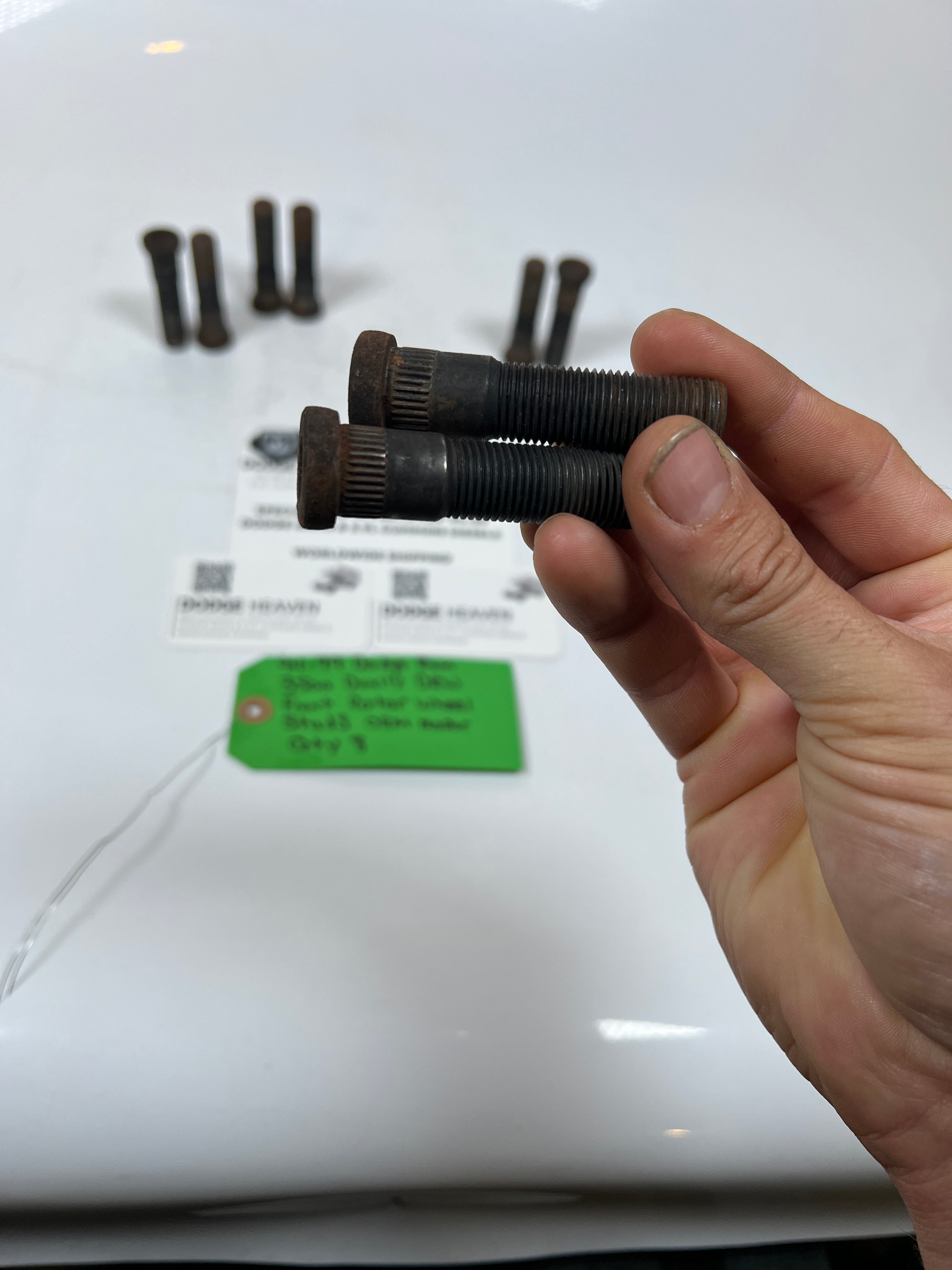 1994-1999 Dodge Ram 3500 Dually Front Rotor Wheel Studs QTY 8