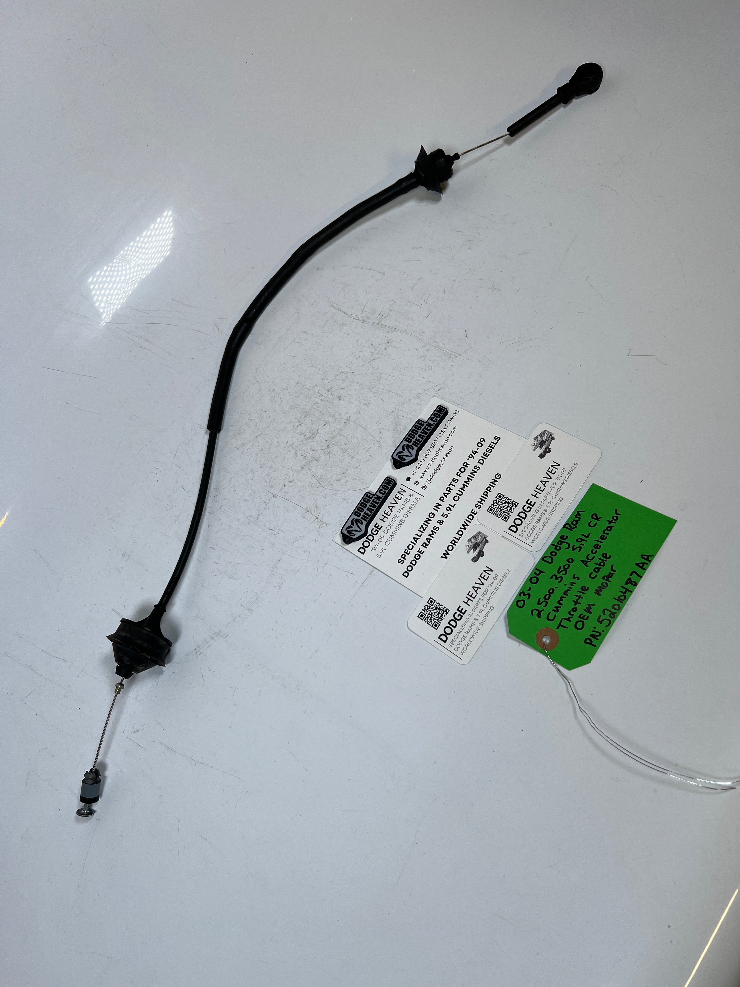 2003-2004 Dodge Ram 5.9L CR Cummins Accelerator Throttle Cable