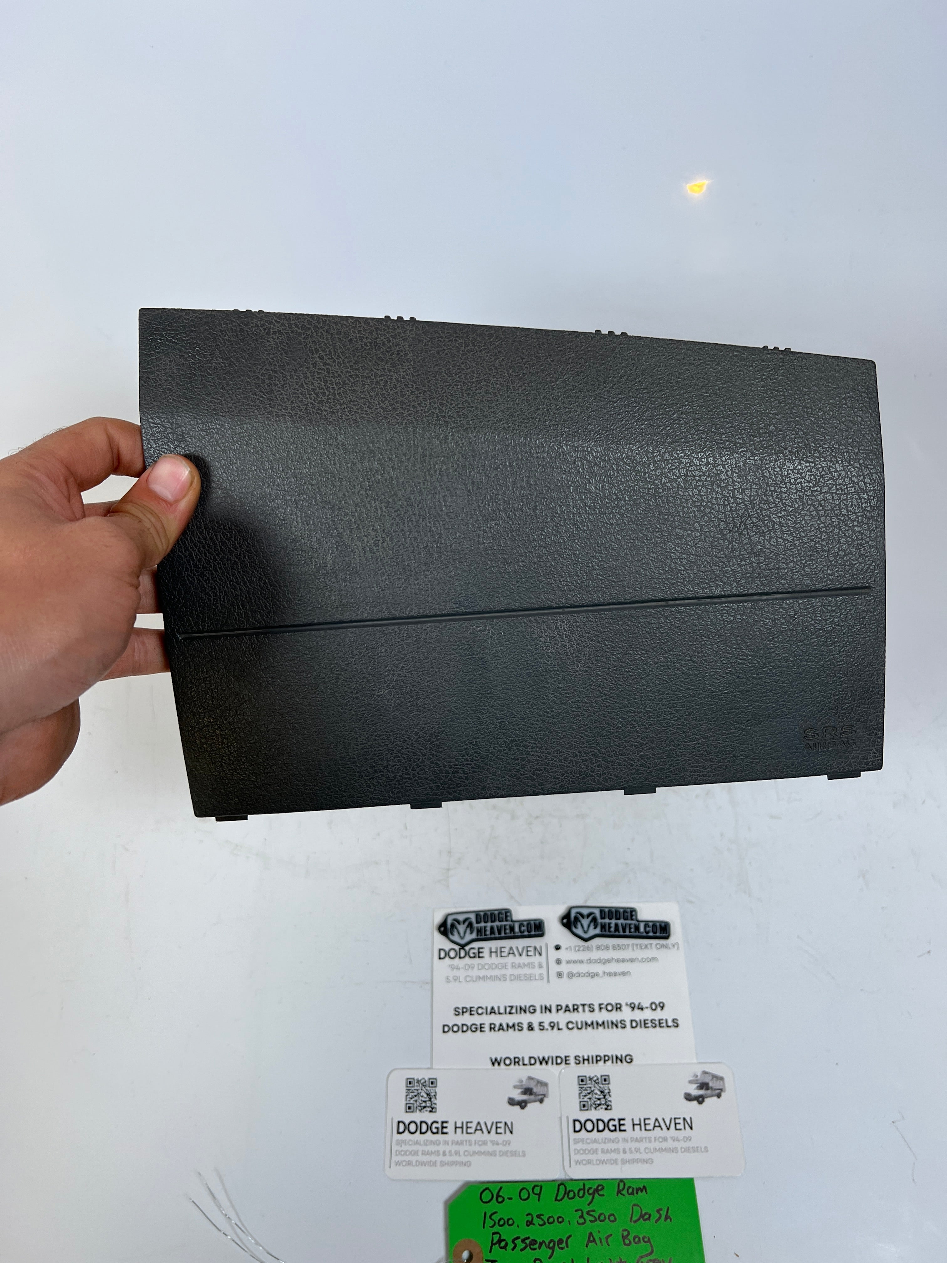 2006-2009 Dodge Ram Passenger Dash Trim Panel Cover Light Grey