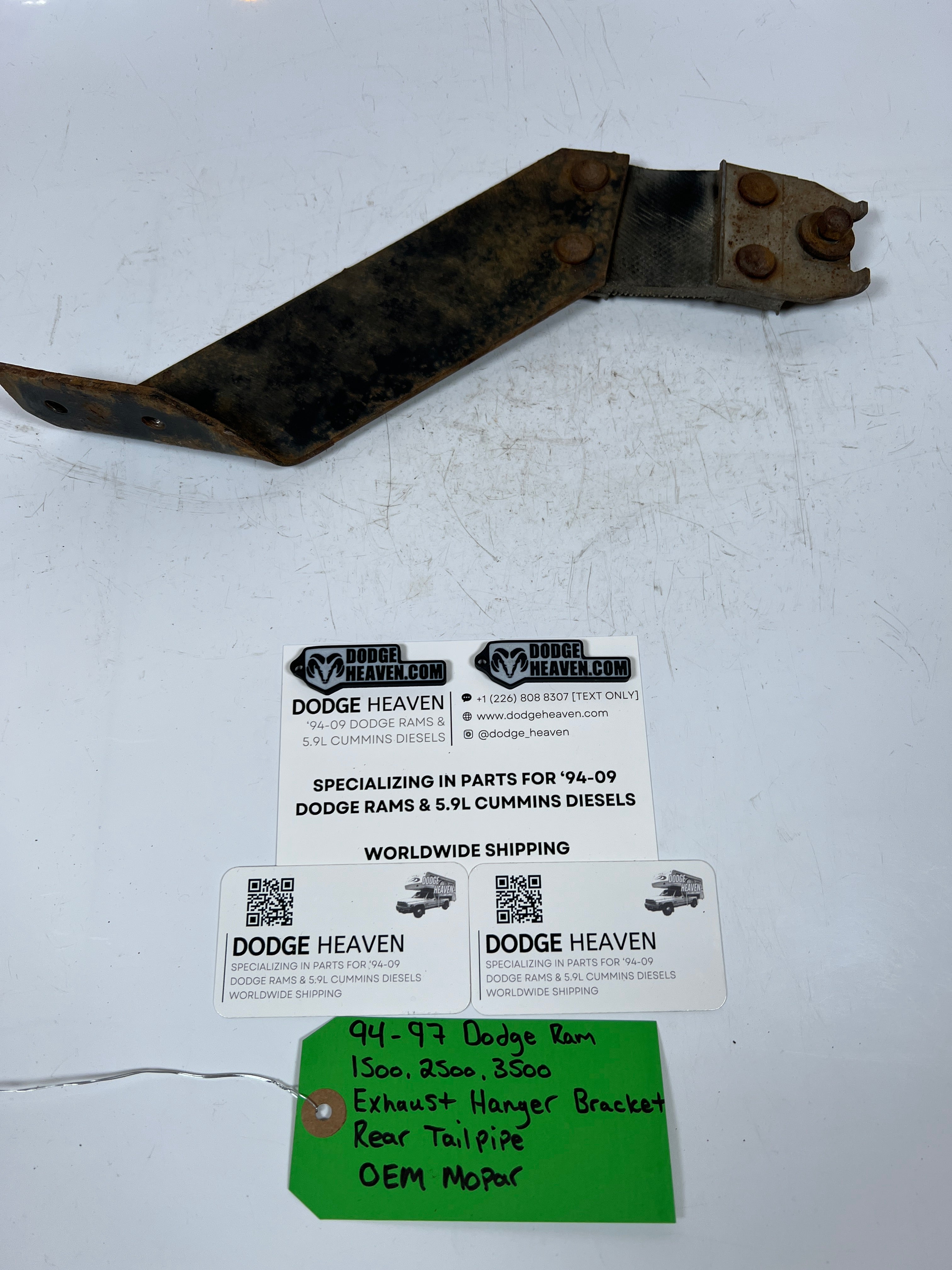 1994-1997 Dodge Ram 1500-3500 Rear Exhaust Bracket Rear Tailpipe
