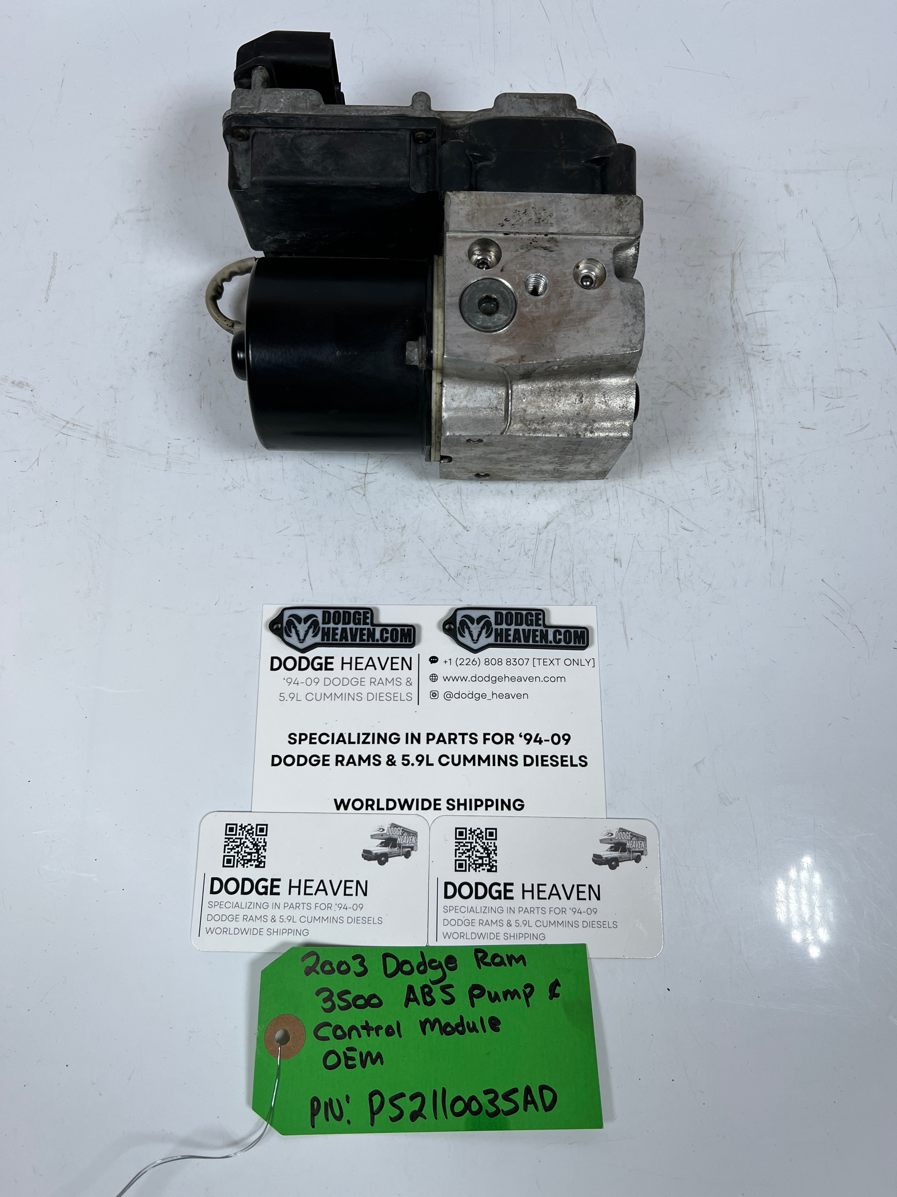 2003-2003 Dodge Ram 3500 ABS Pump & Control Module P52110035AD Kelsey Hayes
