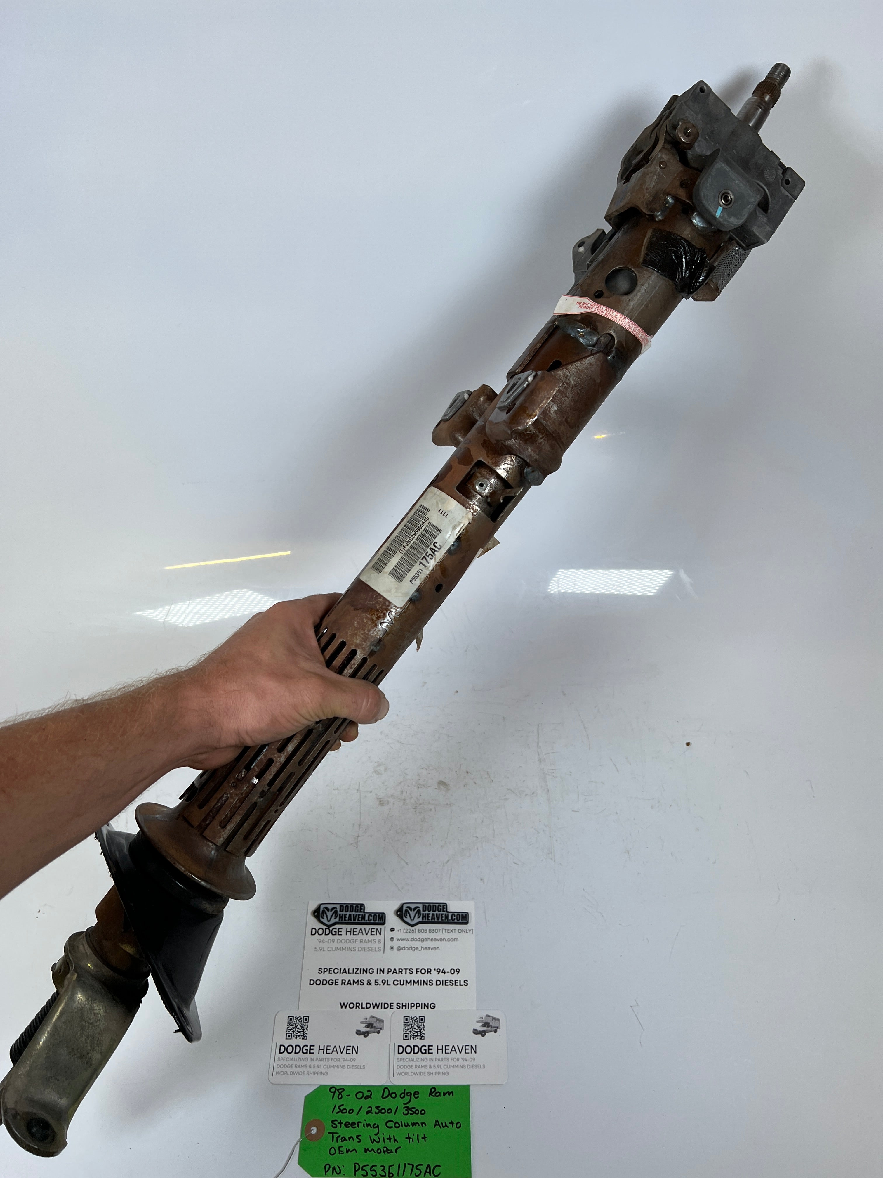 1998-2002 Dodge Ram 1500-3500 Steering Column Auto Trans With Tilt