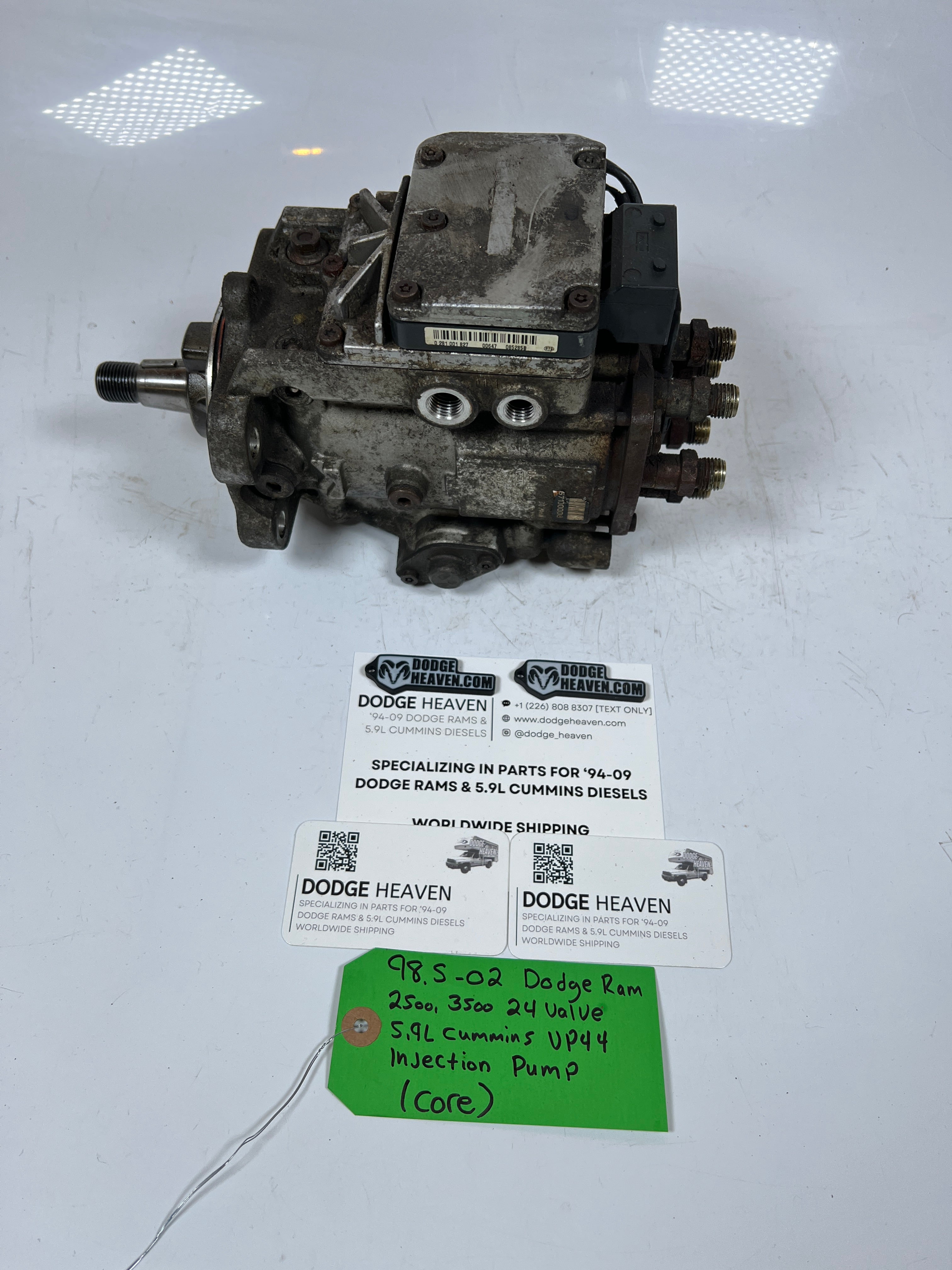 1998.5-2002 Dodge Ram 24 Valve 5.9L Cummins VP44 Fuel Injection Pump (Core)