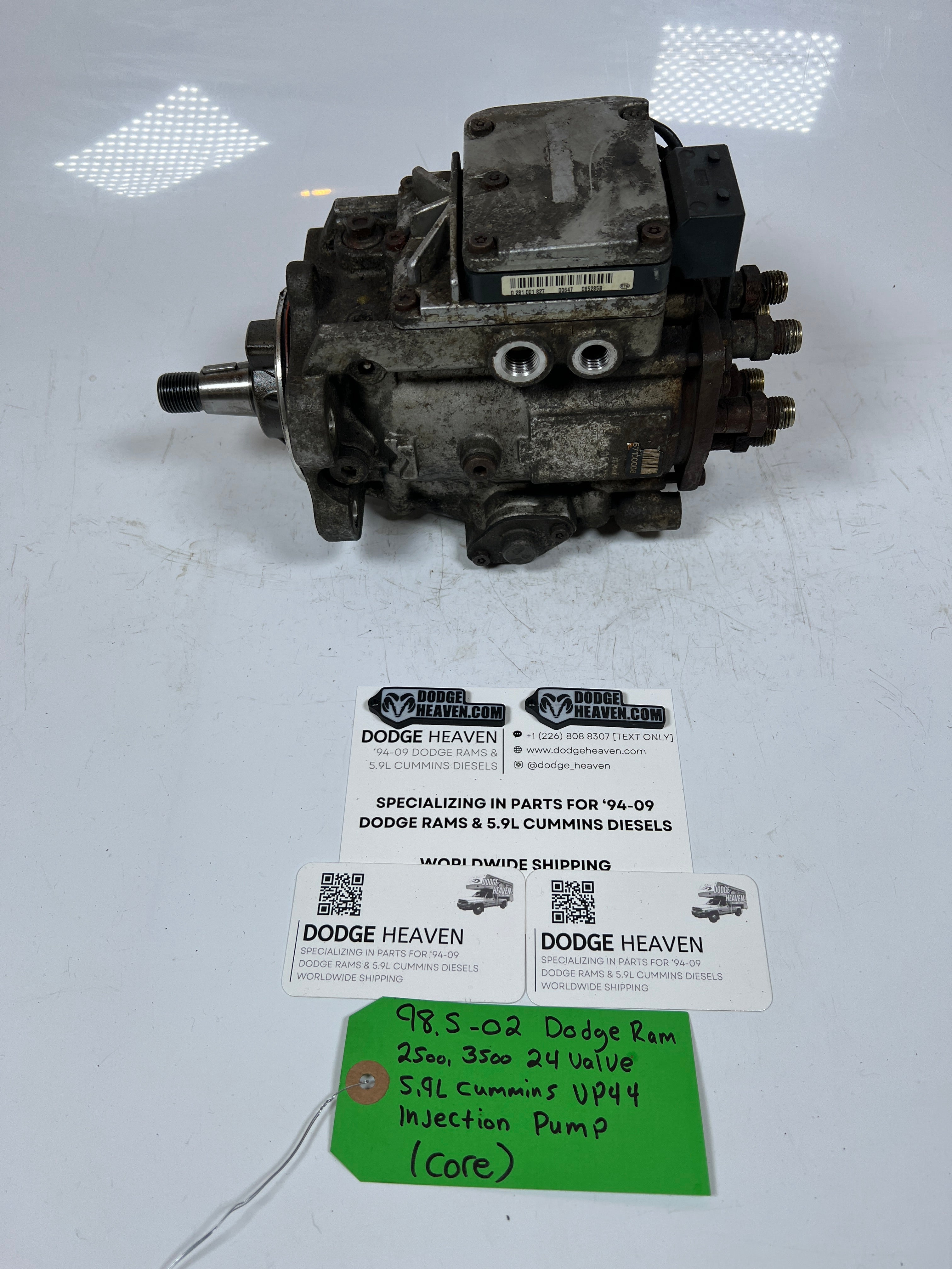 1998.5-2002 Dodge Ram 24 Valve 5.9L Cummins VP44 Fuel Injection Pump (Core)