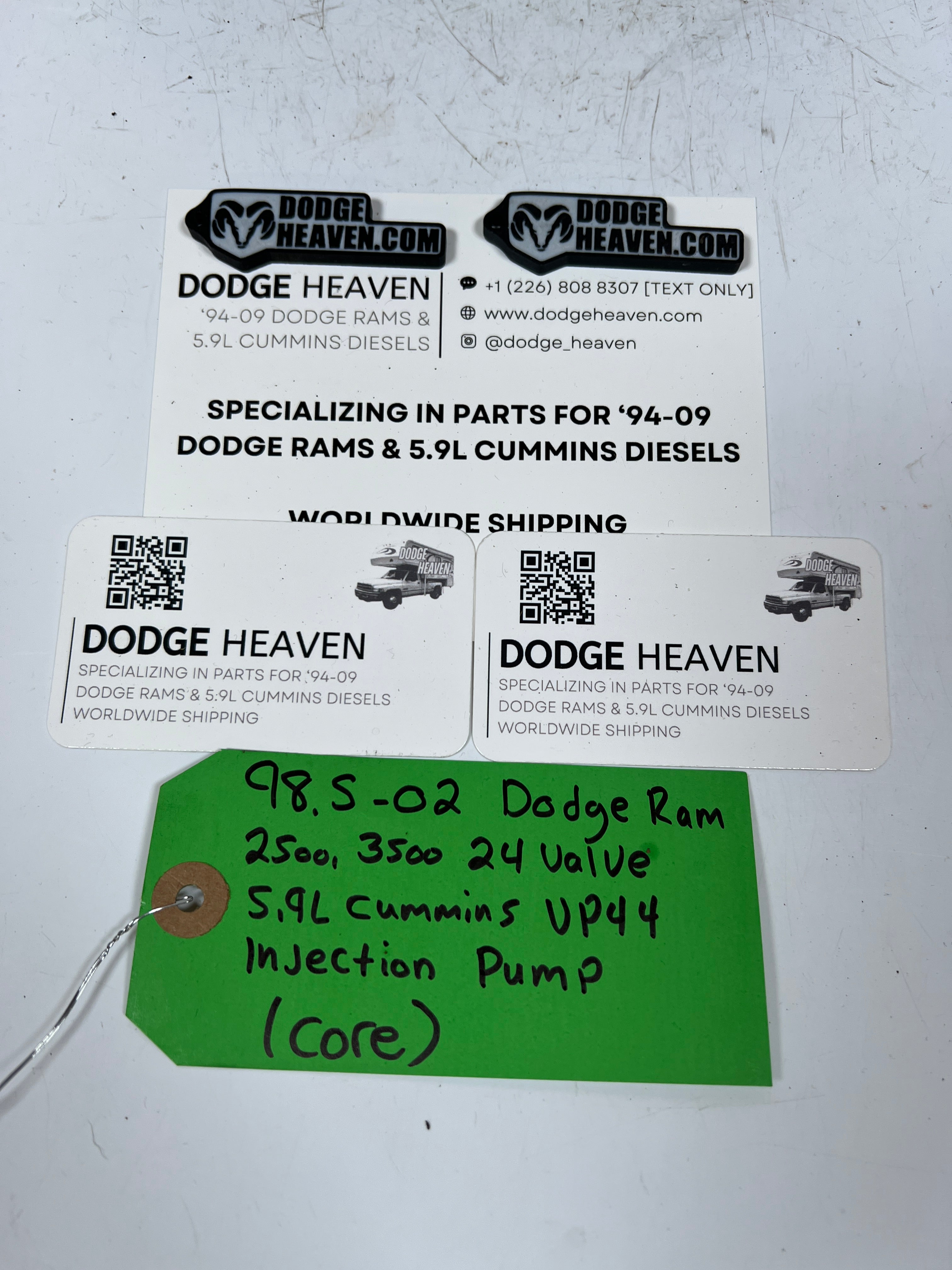 1998.5-2002 Dodge Ram 24 Valve 5.9L Cummins VP44 Fuel Injection Pump (Core)