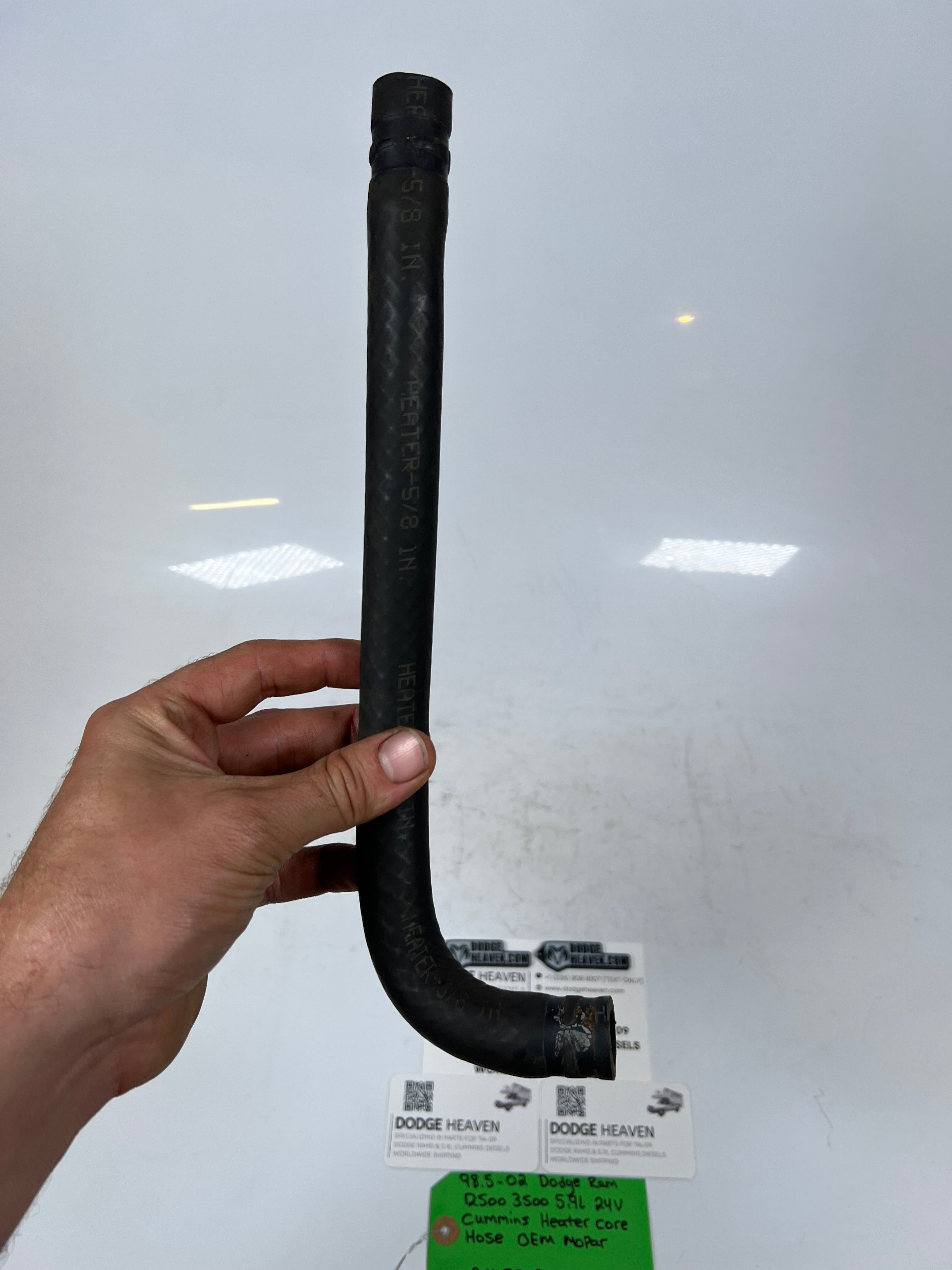 1998.5-2002 Dodge Ram 24V 5.9L Cummins Heater Core Hose