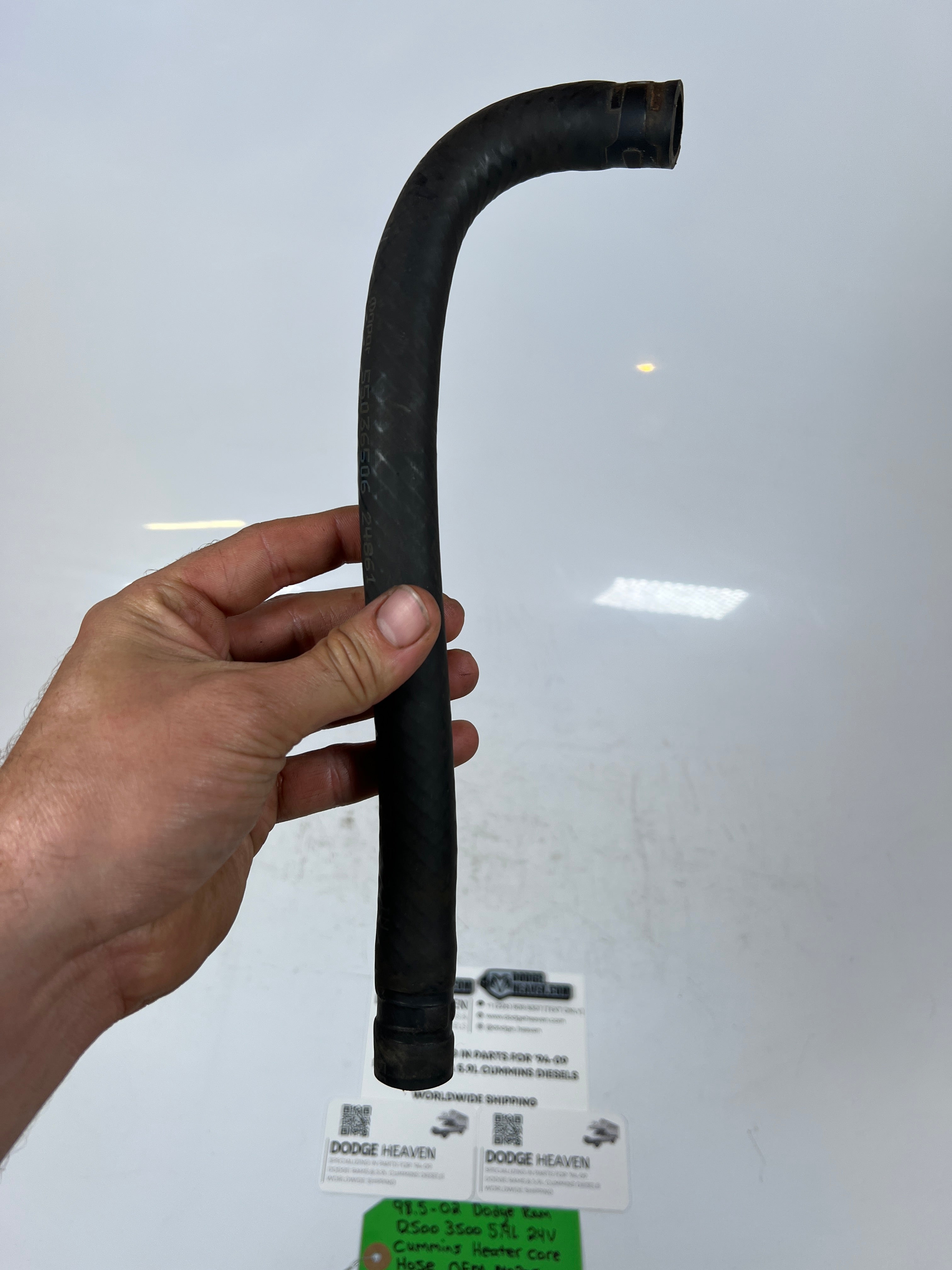 1998.5-2002 Dodge Ram 24V 5.9L Cummins Heater Core Hose