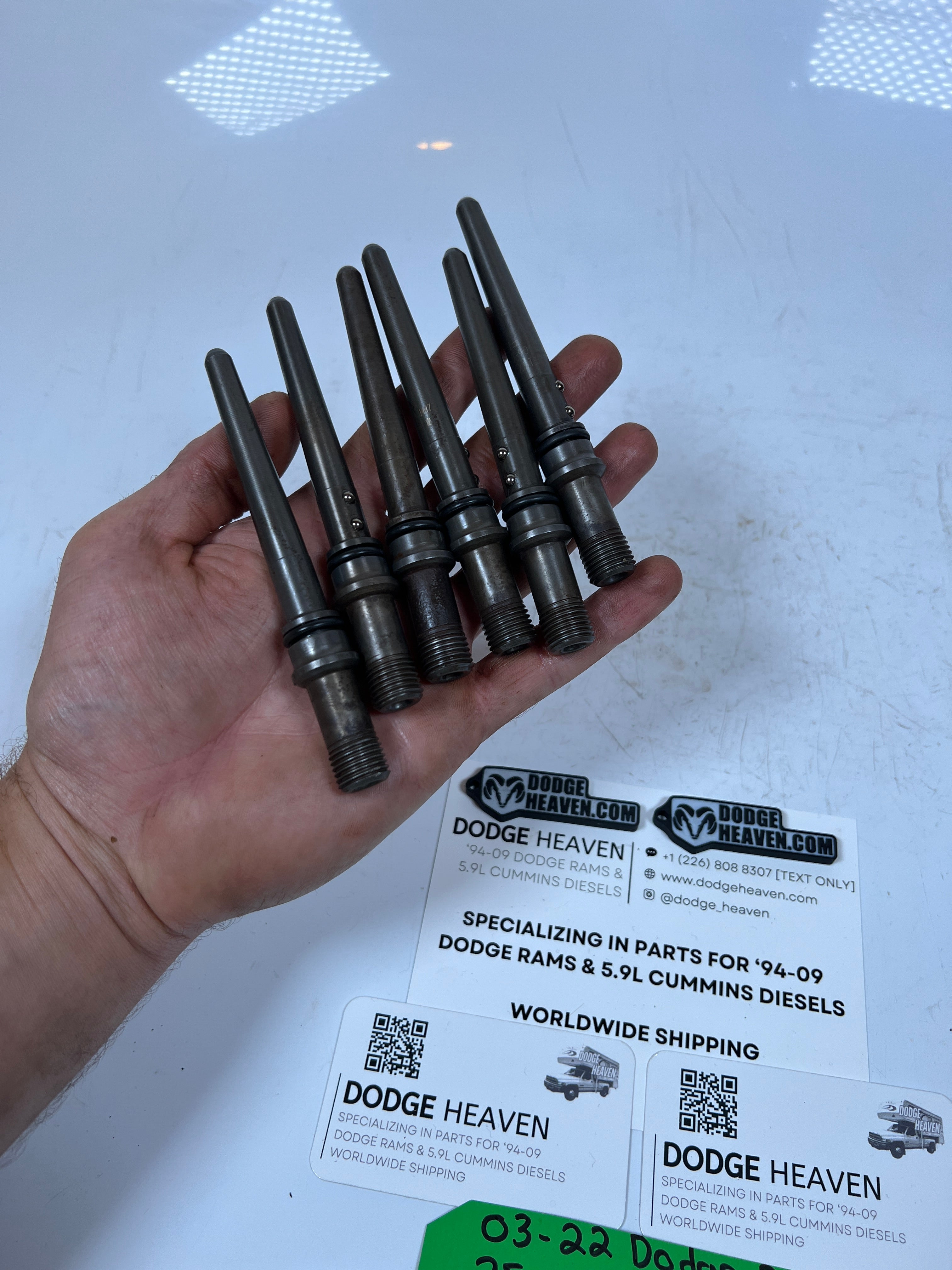 2003-2022 Dodge Ram 5.9L 6.7L Cummins Injector Supply Connector Tubes QTY 6