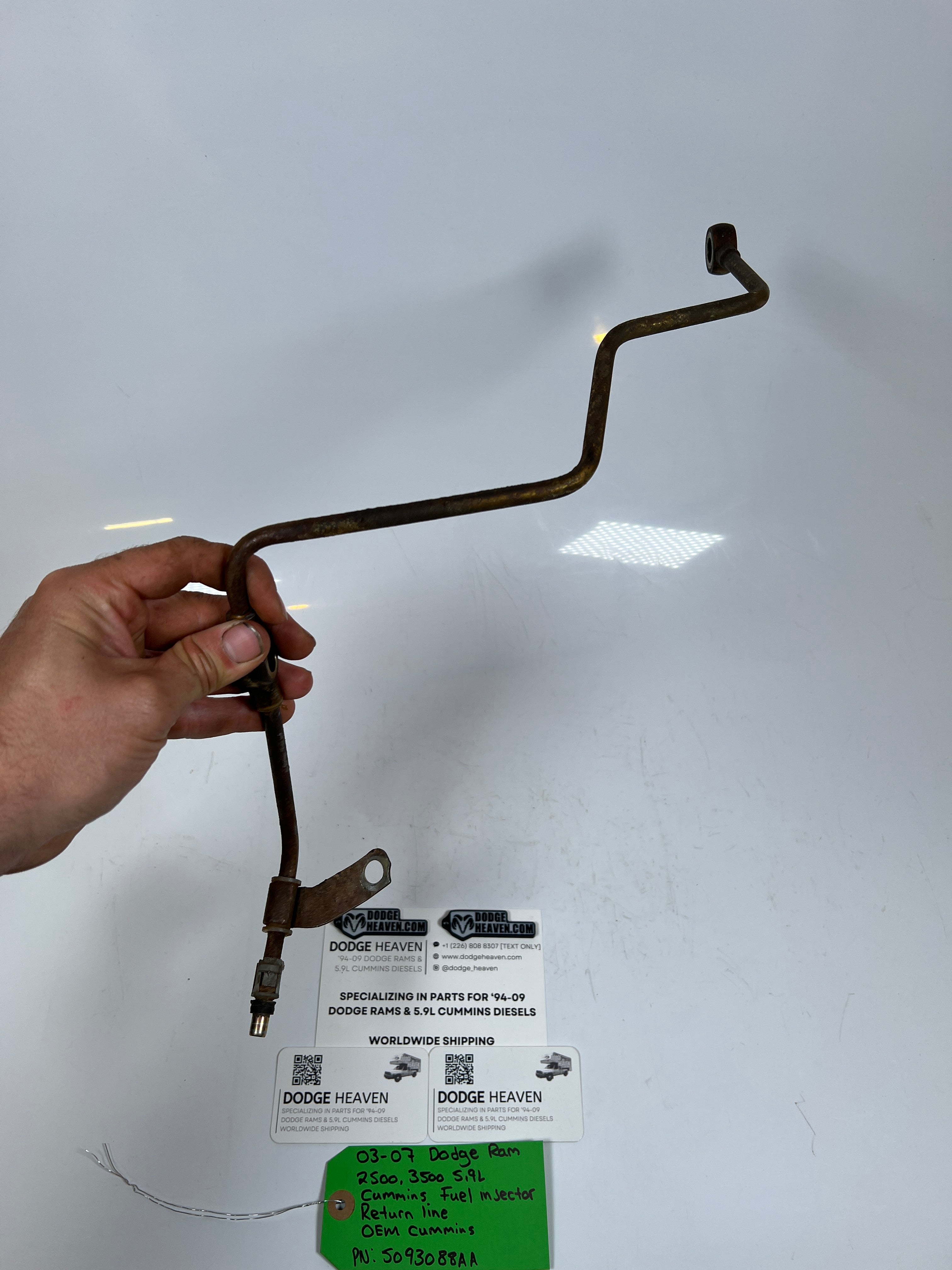 2003-2007 Dodge Ram 5.9L CR Cummins Fuel Injector Return Line