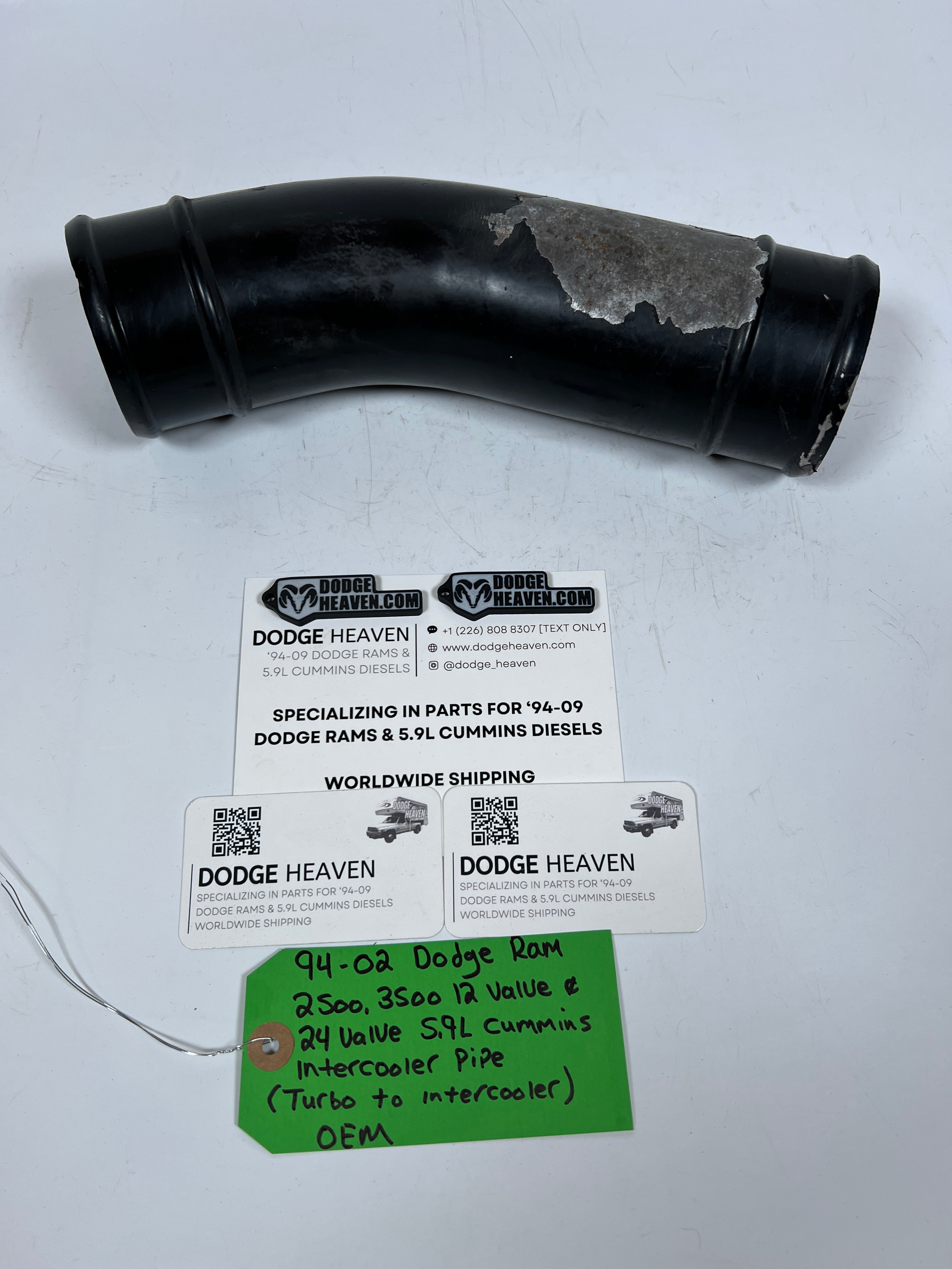 1994-2002 Dodge Ram 12V & 24V 5.9L Cummins Intercooler Pipe (Turbo Side)