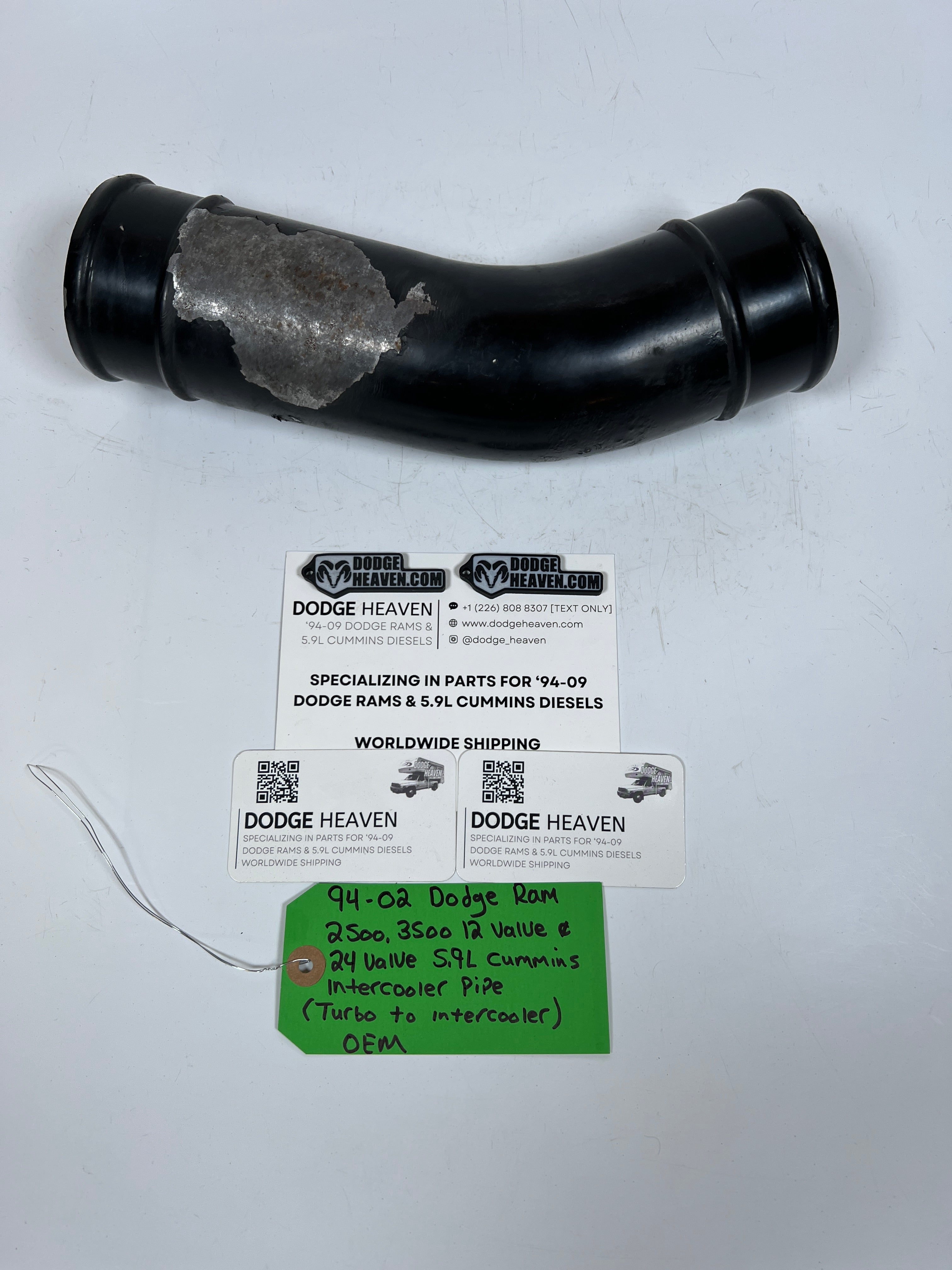 1994-2002 Dodge Ram 12V & 24V 5.9L Cummins Intercooler Pipe (Turbo Side)