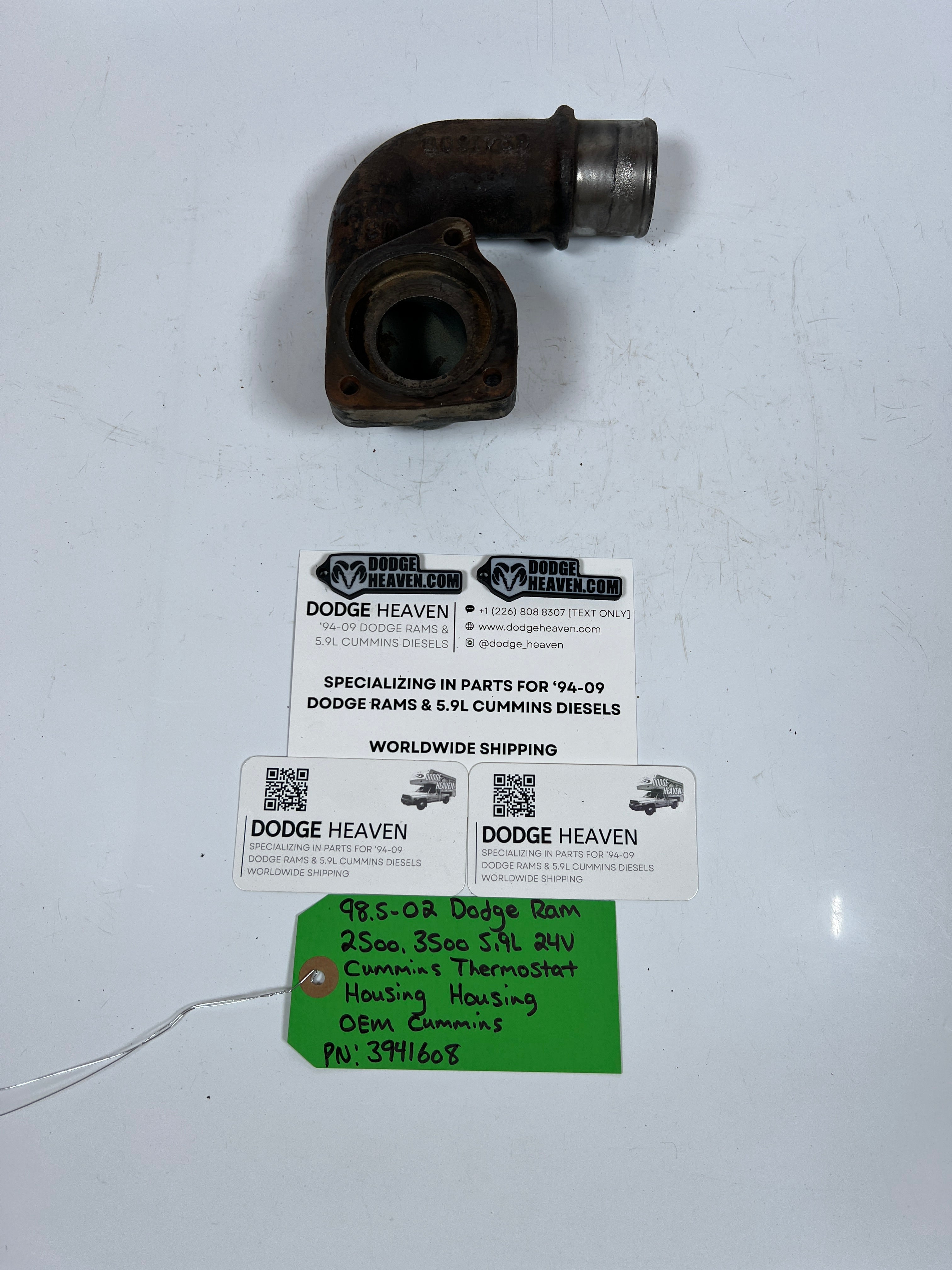 1998.5-2002 Dodge Ram 24 Valve 5.9L Cummins Thermostat Housing