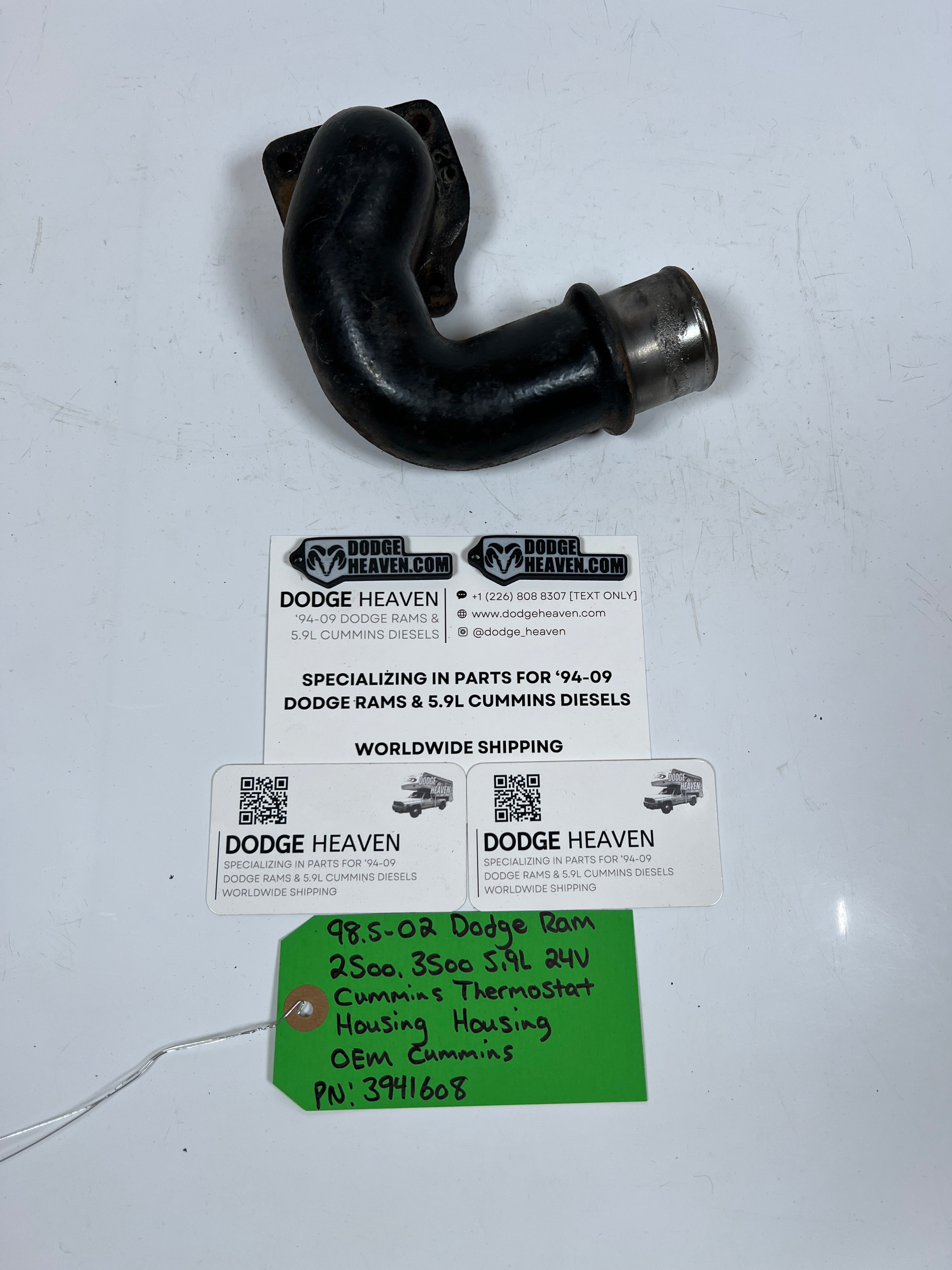1998.5-2002 Dodge Ram 24 Valve 5.9L Cummins Thermostat Housing