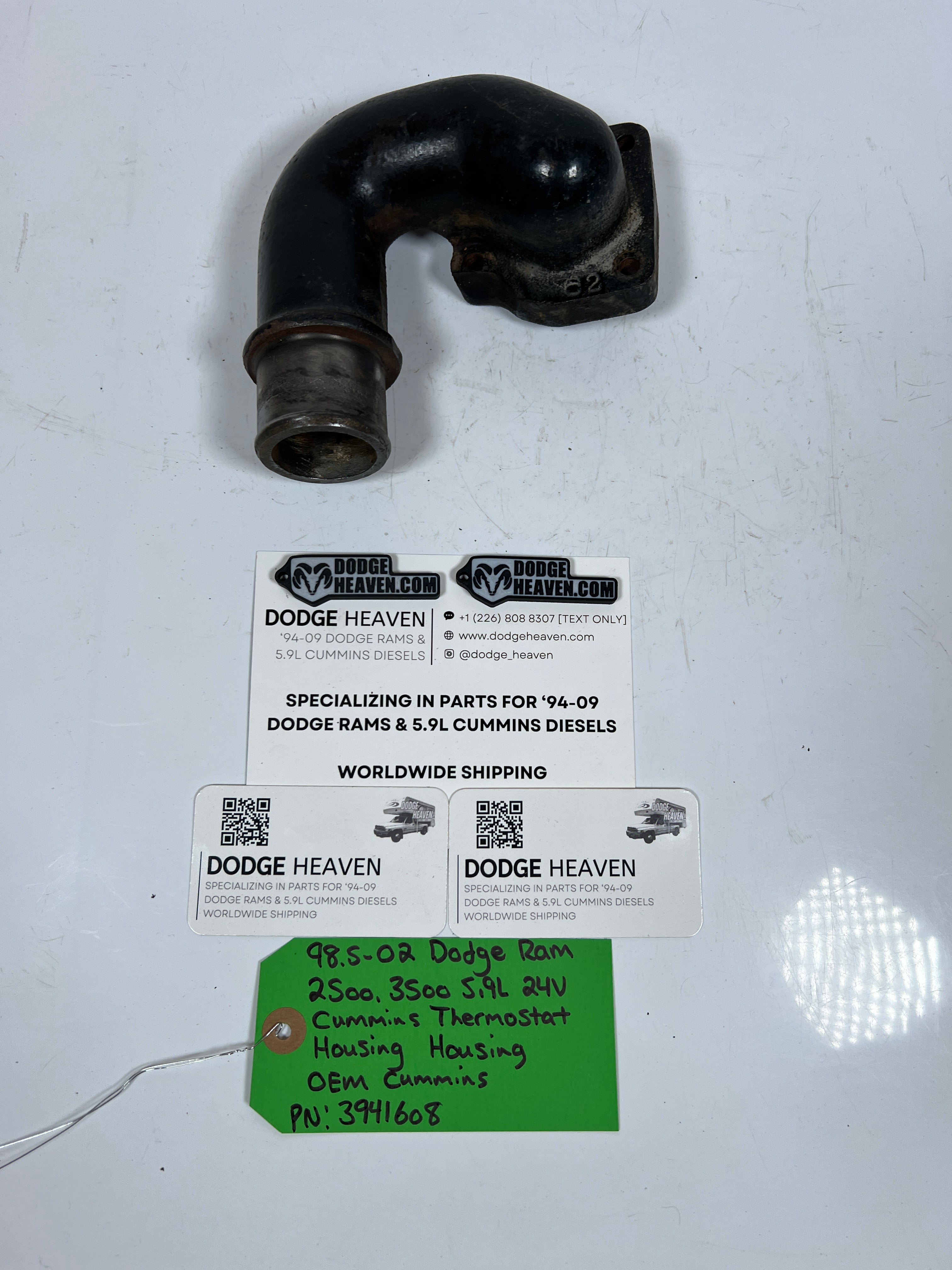 1998.5-2002 Dodge Ram 24 Valve 5.9L Cummins Thermostat Housing