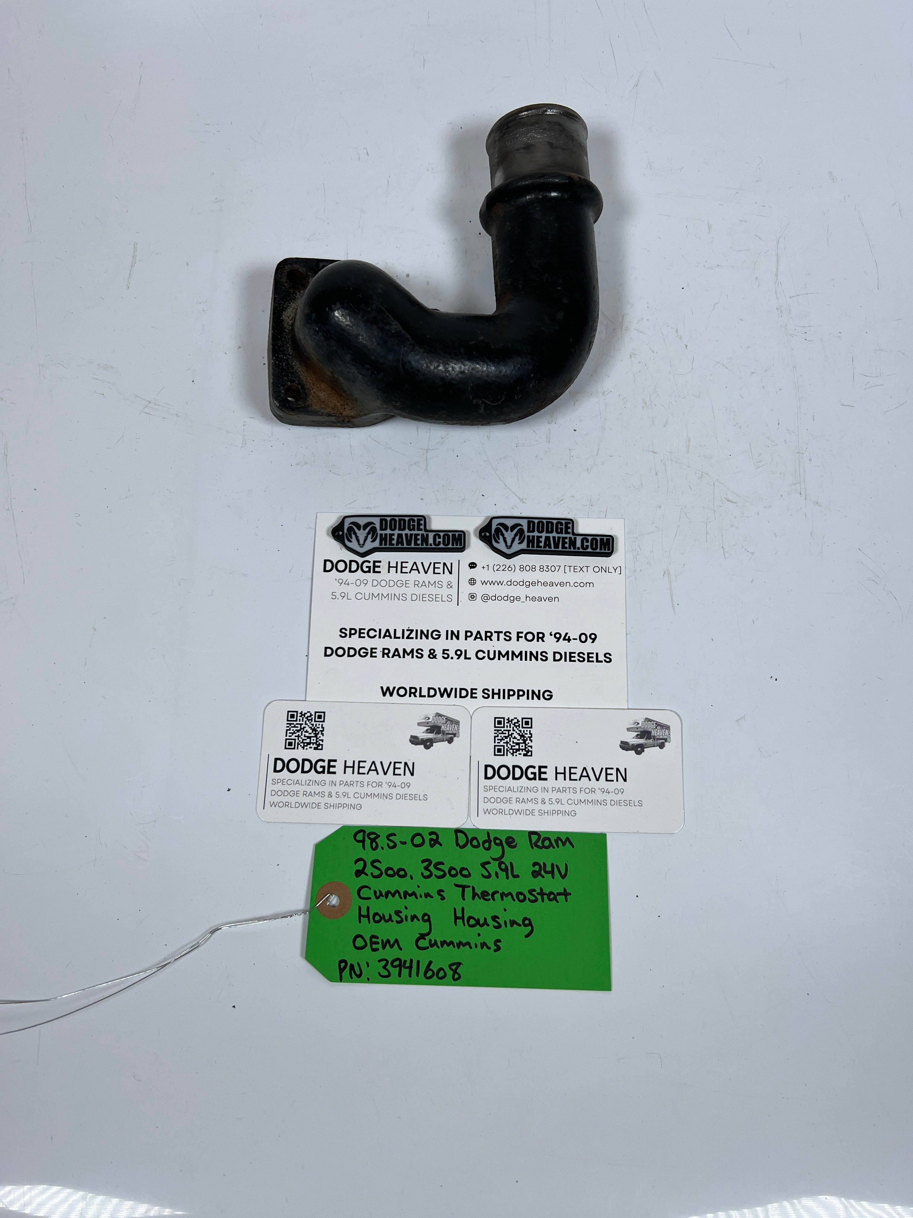 1998.5-2002 Dodge Ram 24 Valve 5.9L Cummins Thermostat Housing