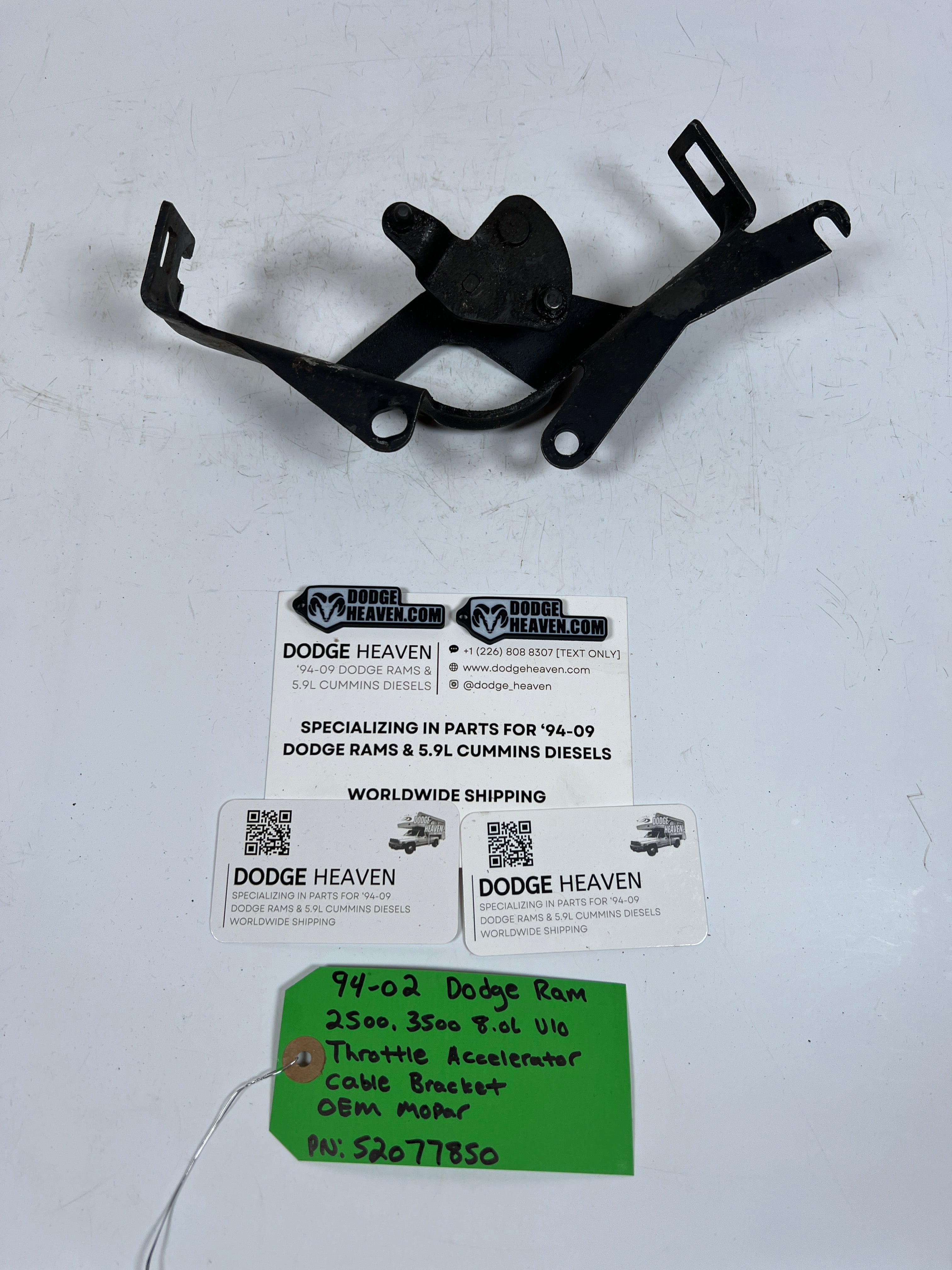 1994-2002 Dodge Ram 8.0L V10 Throttle Accelerator Cable Bracket