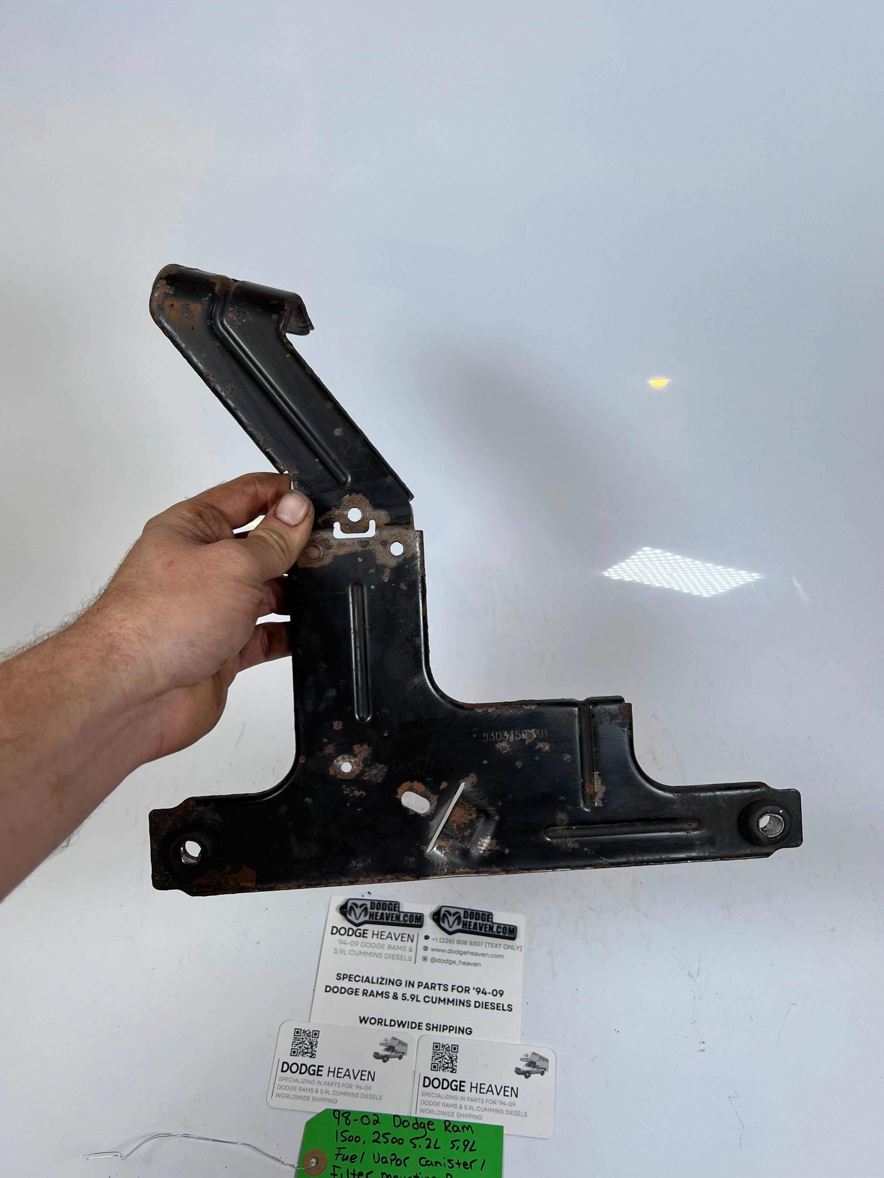 1998-2002 Dodge Ram 5.2L 5.9L Gas Fuel Vapor Canister Bracket