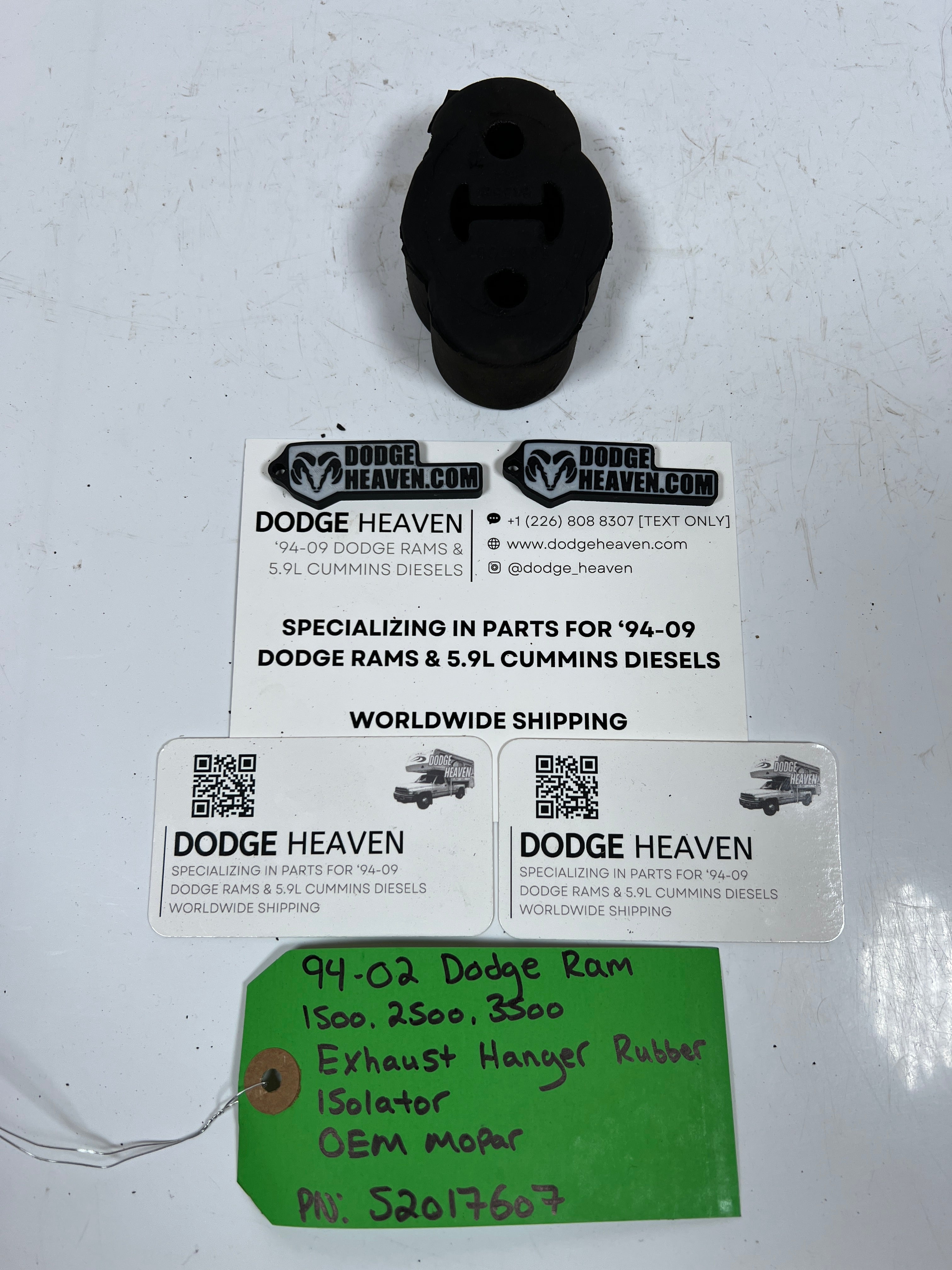 1994-2002 Dodge Ram 1500-3500 Exhuast Hanger Rubber Isloator