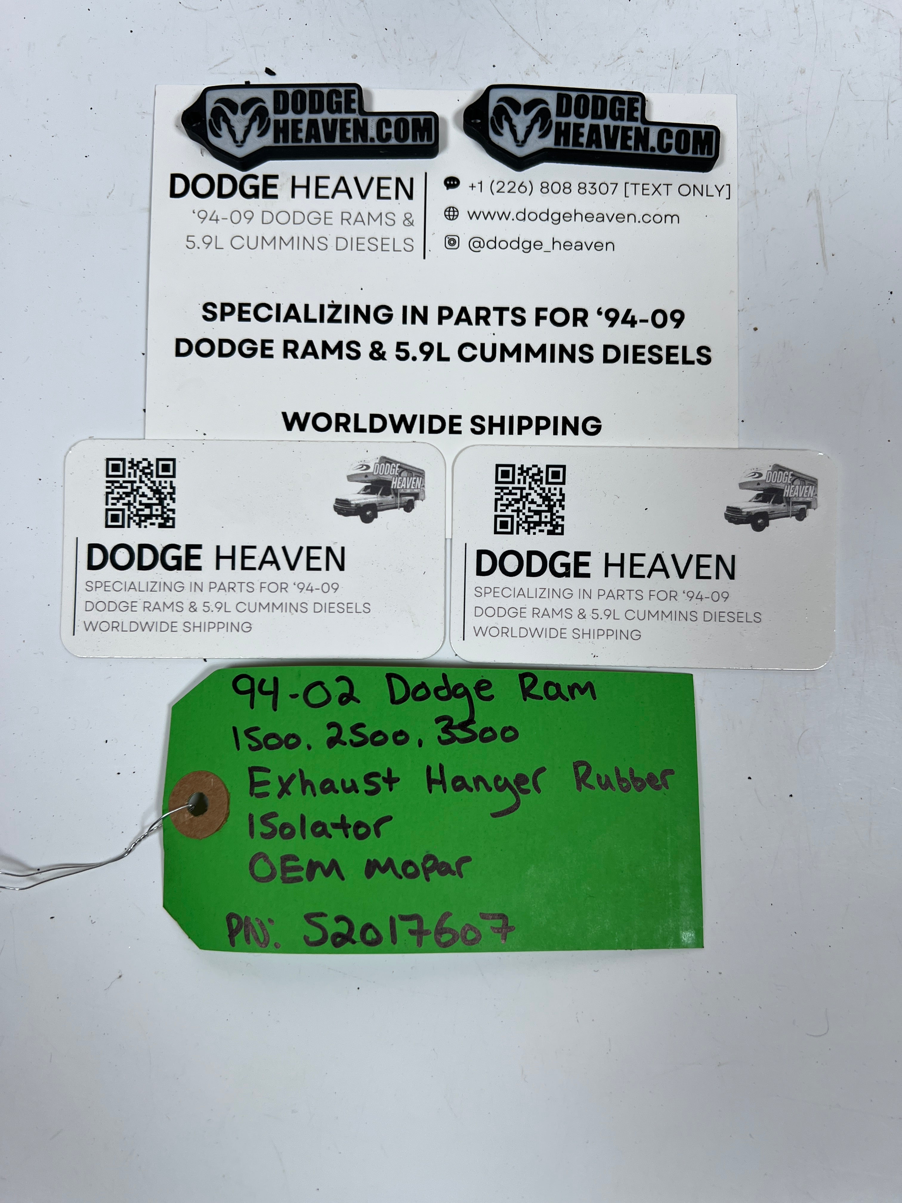 1994-2002 Dodge Ram 1500-3500 Exhuast Hanger Rubber Isloator