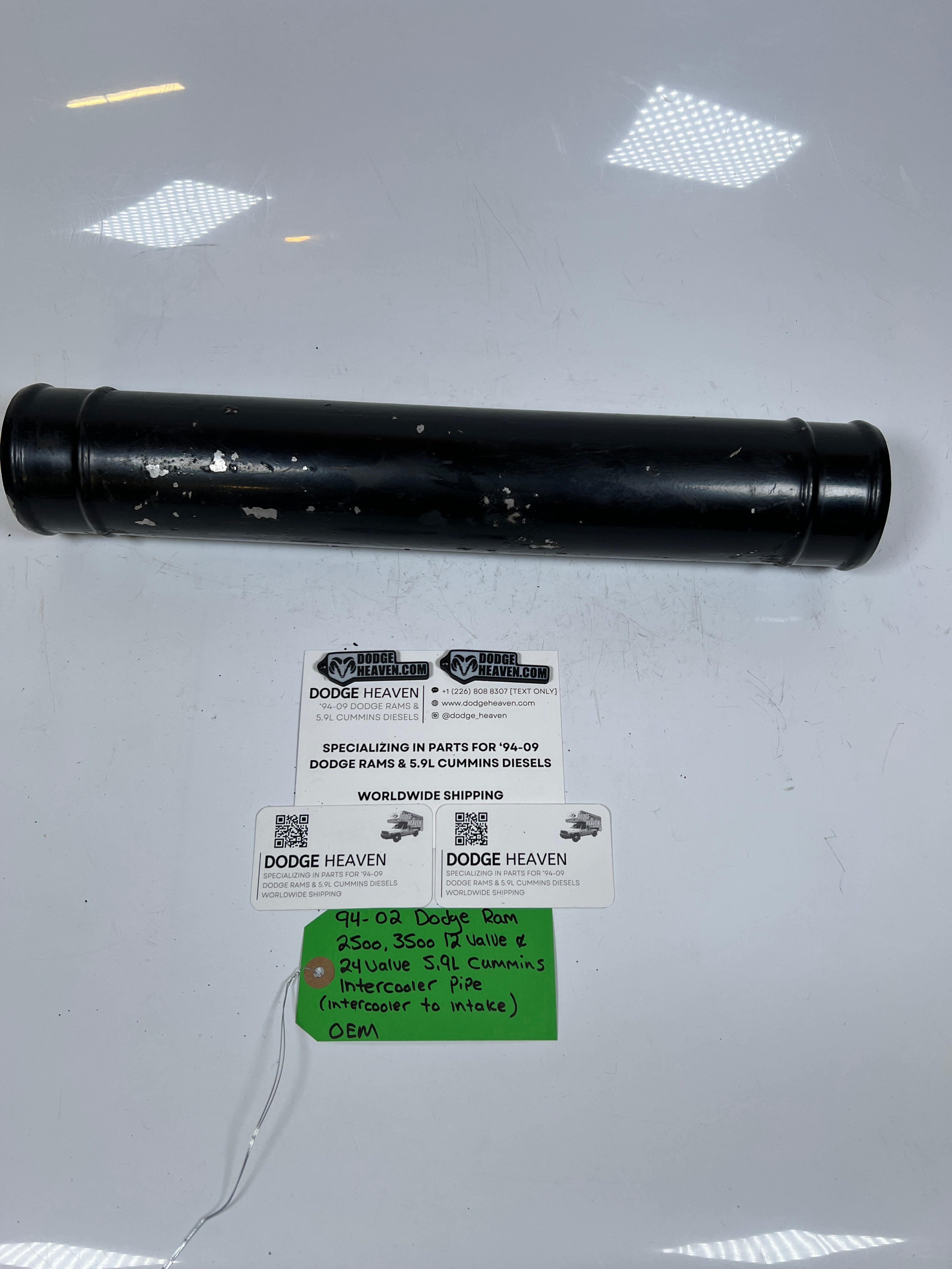 1994-2002 Dodge Ram 12V & 24V 5.9L Cummins Intercooler Pipe (to Intake)