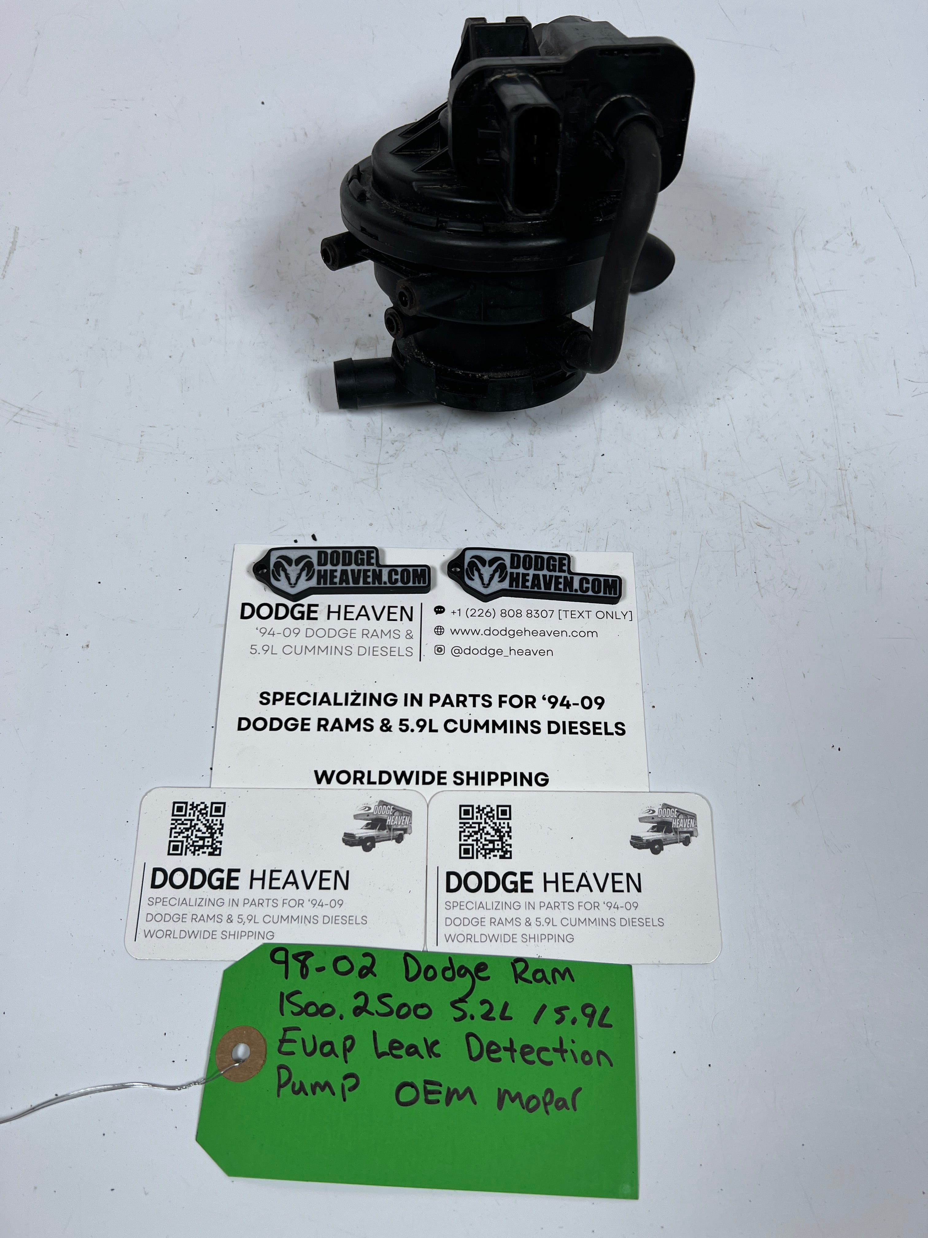 1998-2002 Dodge Ram 5.2L 5.9L gas magnum EVAP Leak Detection Pump