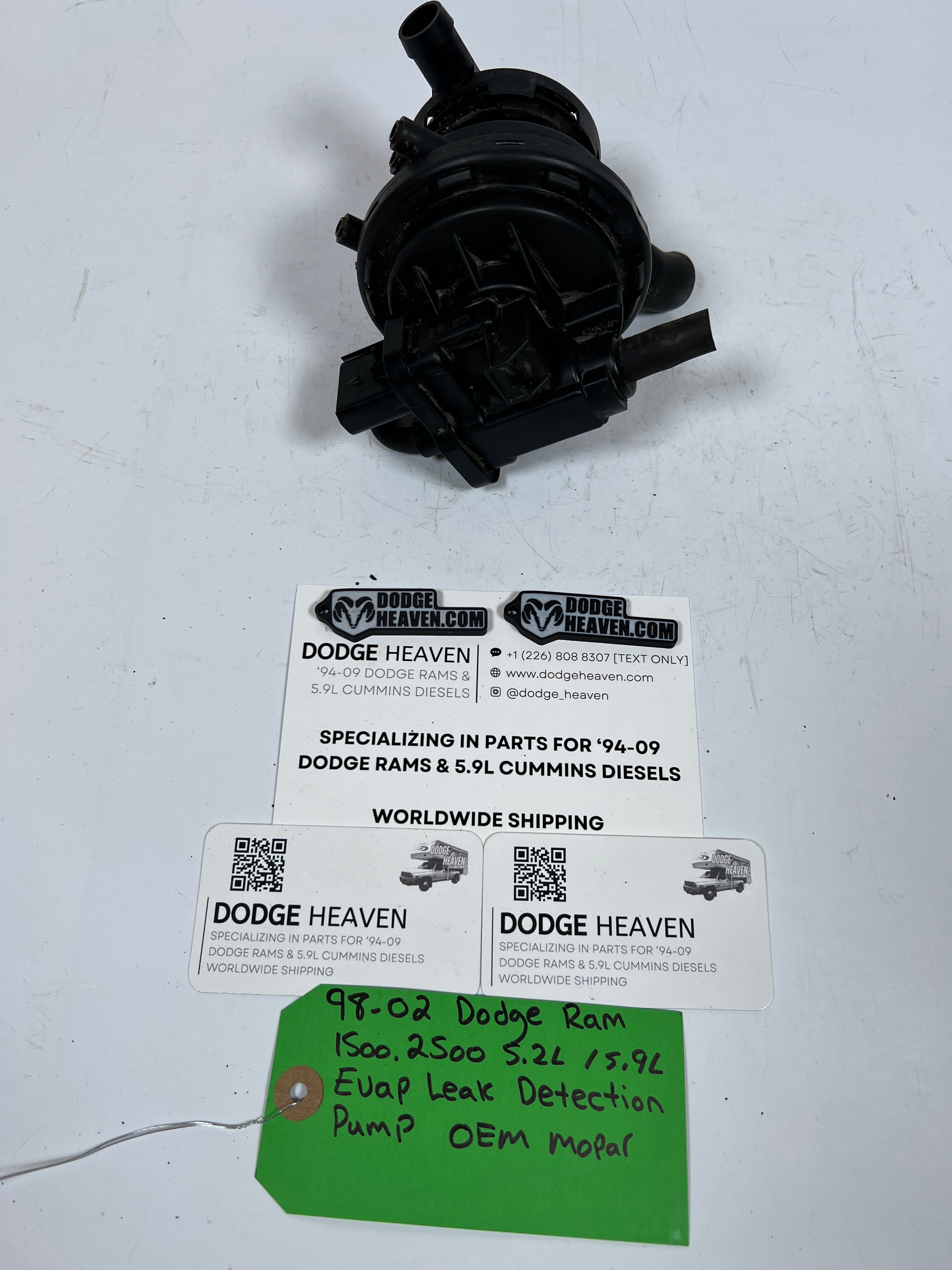 1998-2002 Dodge Ram 5.2L 5.9L gas magnum EVAP Leak Detection Pump