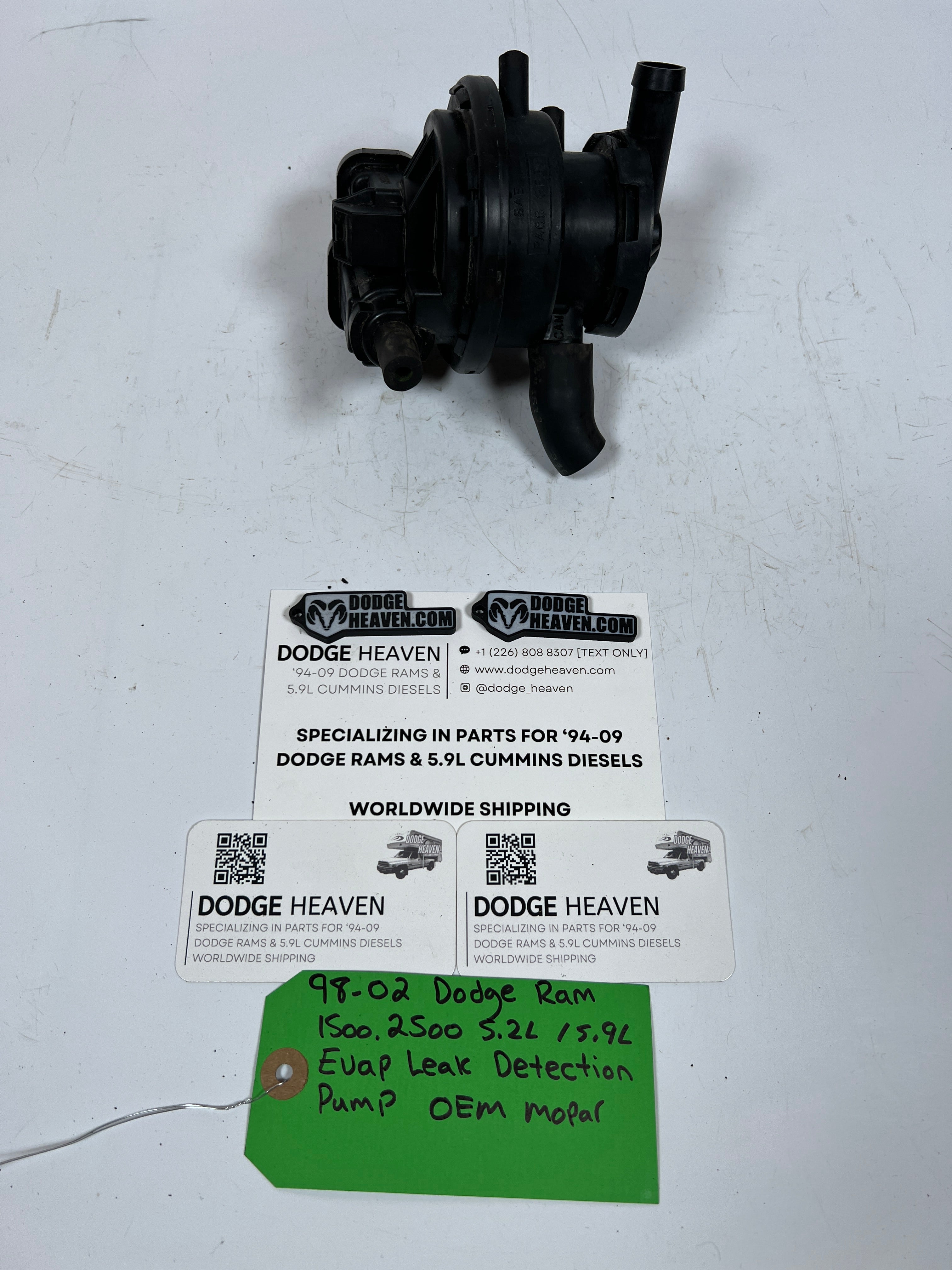 1998-2002 Dodge Ram 5.2L 5.9L gas magnum EVAP Leak Detection Pump