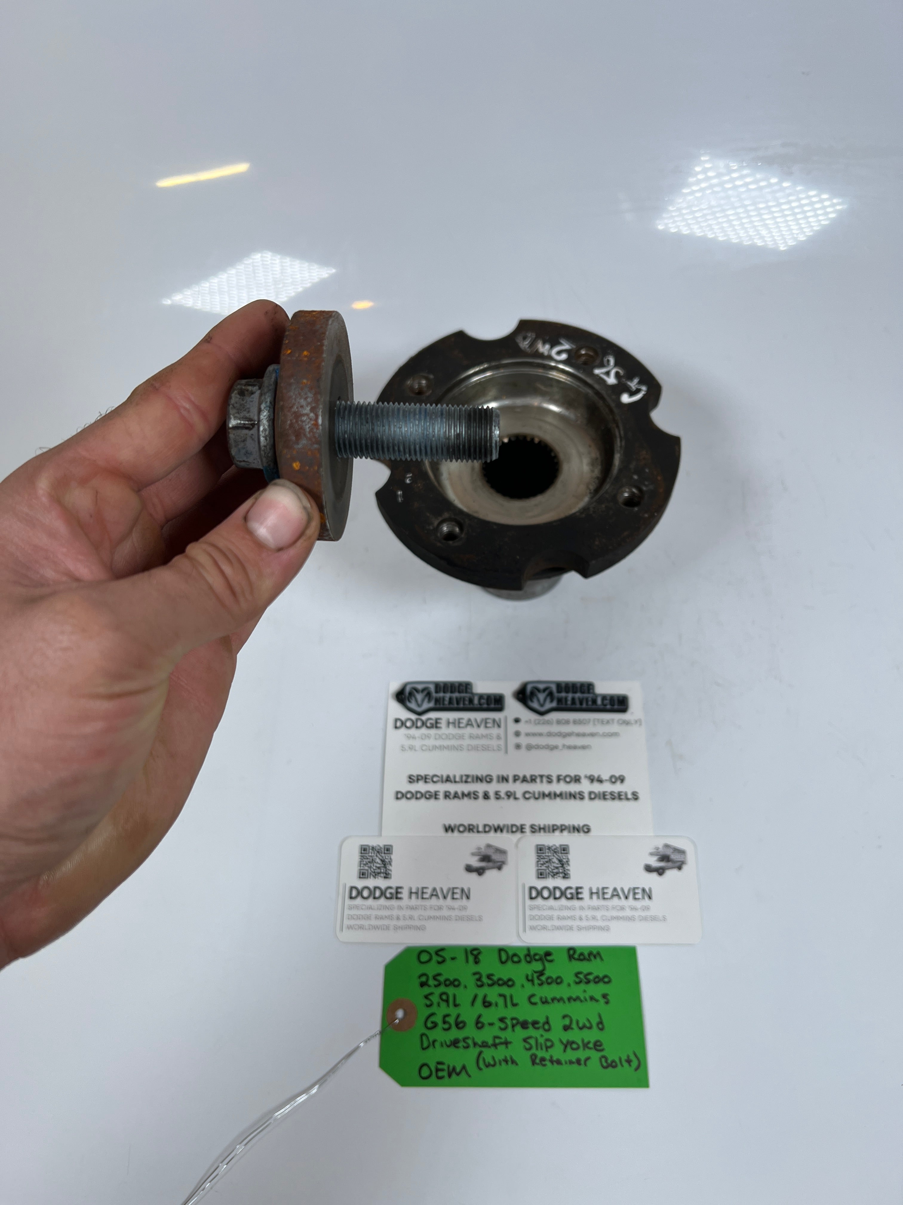 2005-2018 Dodge Ram 5.9L / 6.7L Cummins G56 6-Speed 2WD Driveshaft Slip Yoke