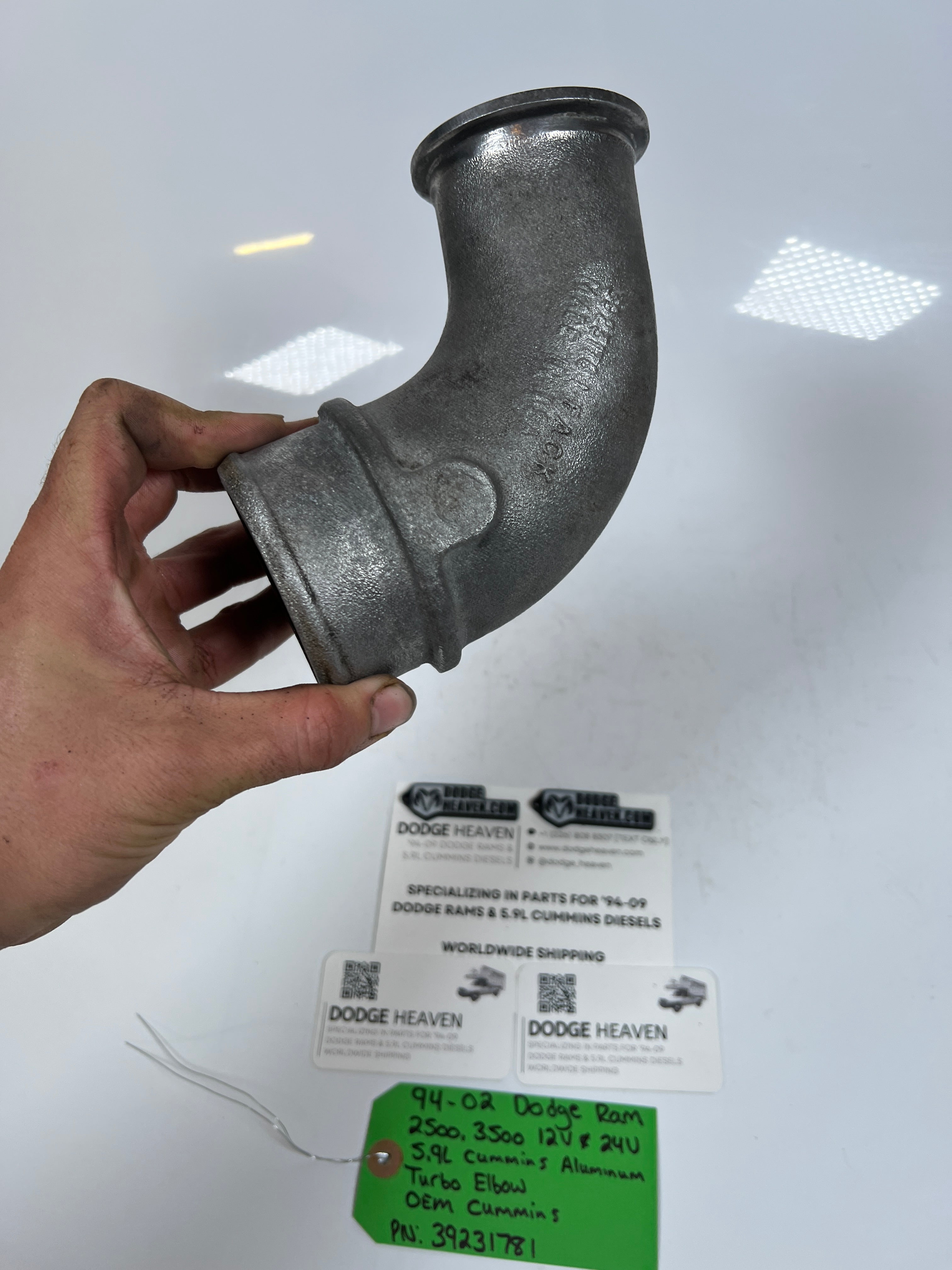 1994-2002 Dodge Ram 12V & 24V 5.9L Cummins Turbo Elbow HX35 HY35