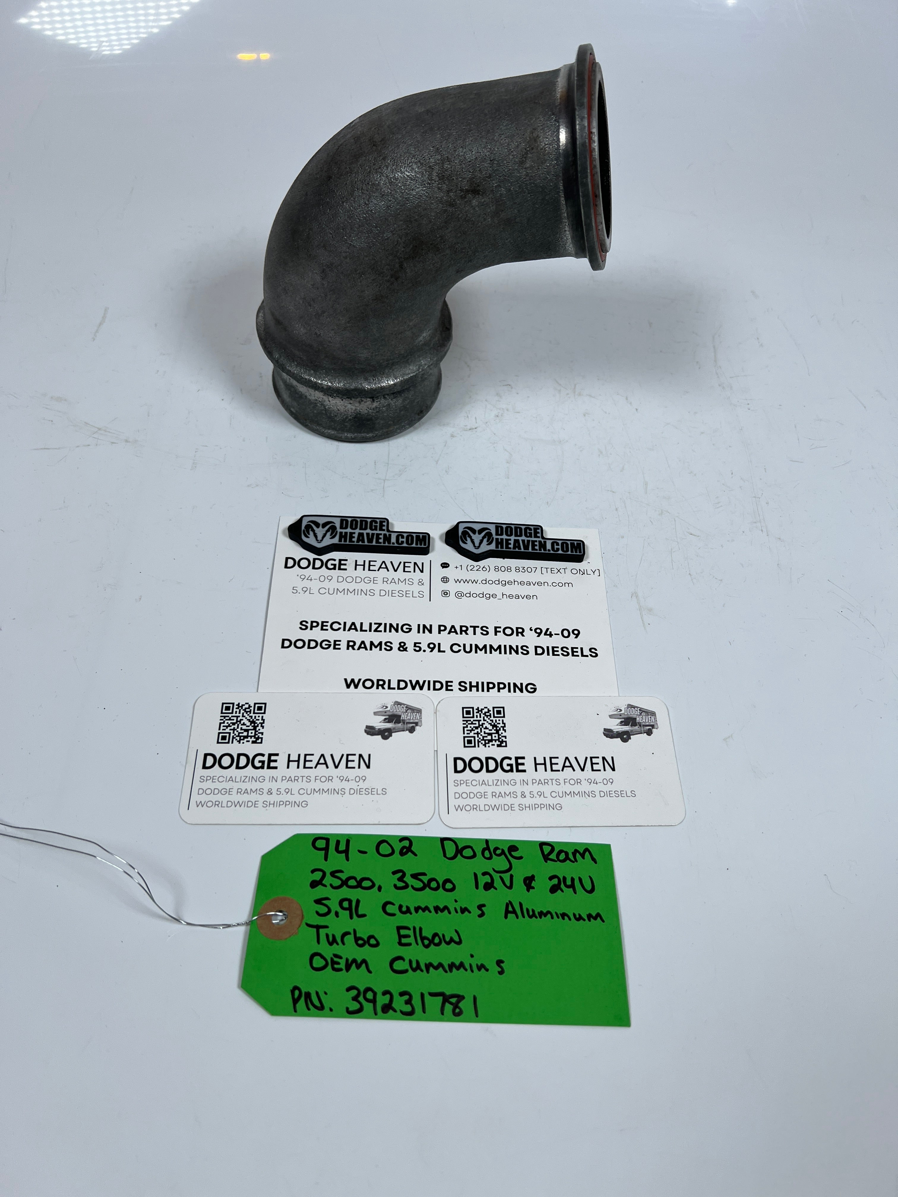 1994-2002 Dodge Ram 12V & 24V 5.9L Cummins Turbo Elbow HX35 HY35
