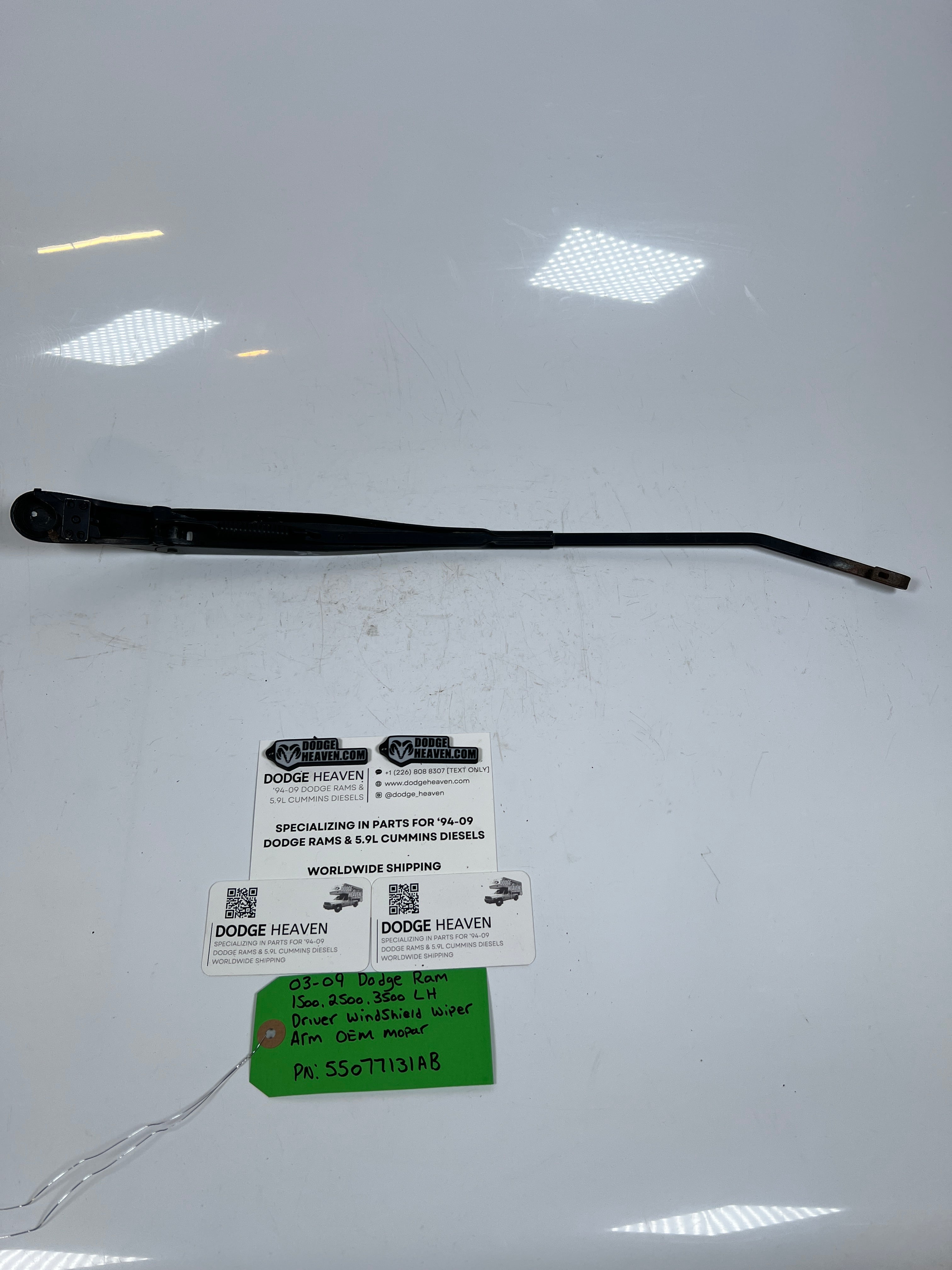 2003-2009 Dodge Ram 1500-3500 Driver Windshield Wiper Arm