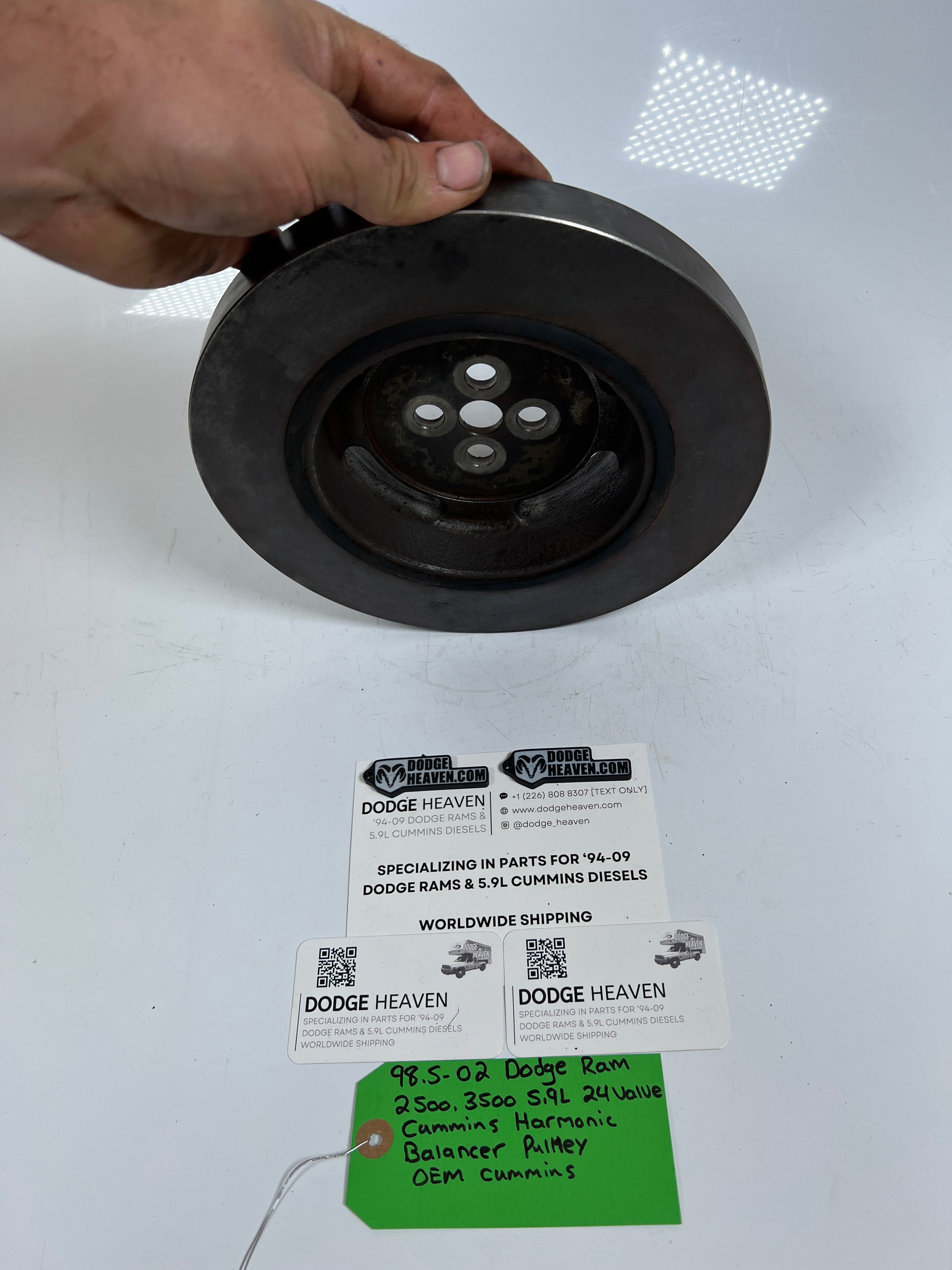 1998.5-2002 Dodge Ram 24 Valve 5.9L Cummins Harmonic balancer Pulley