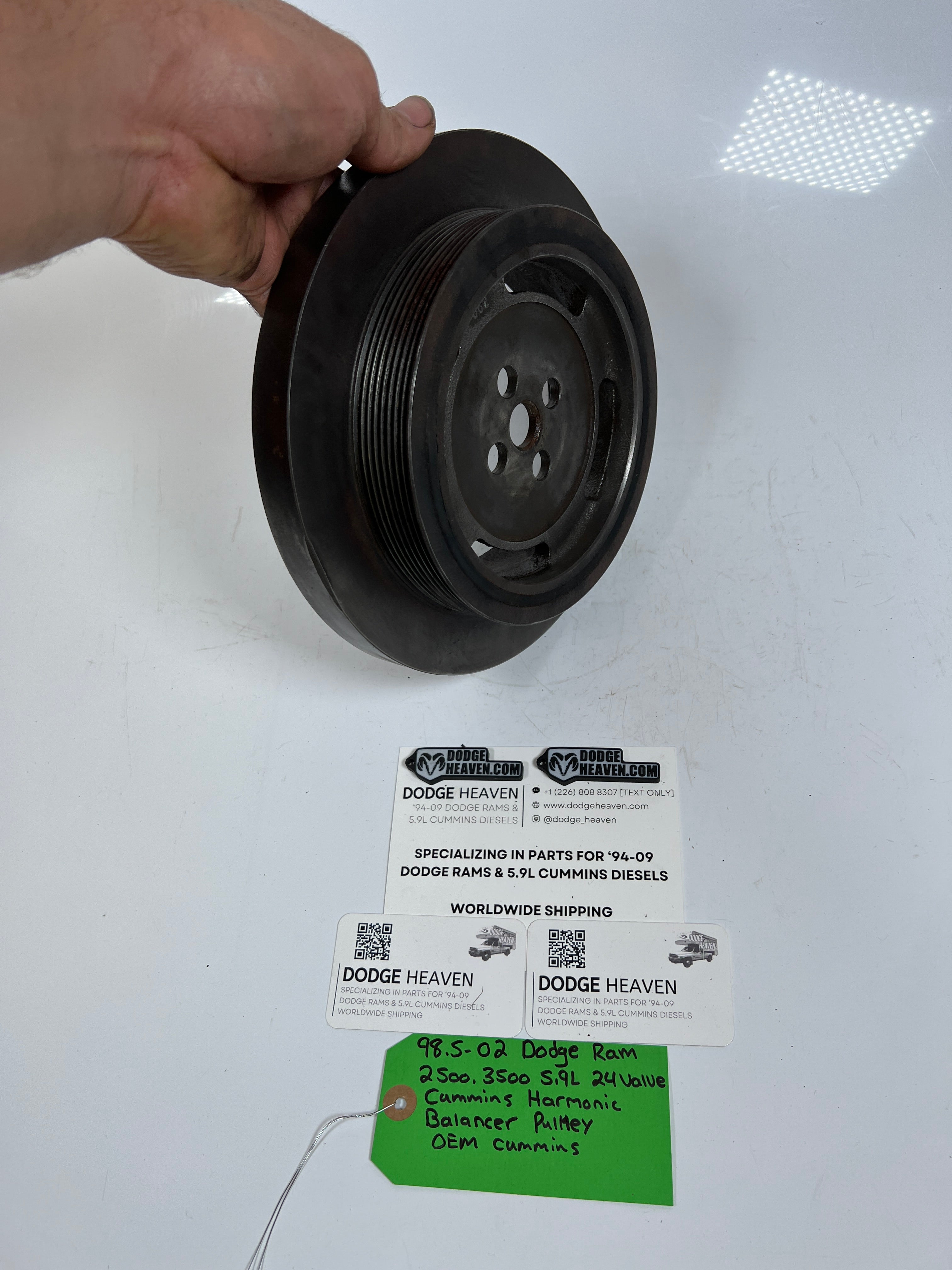 1998.5-2002 Dodge Ram 24 Valve 5.9L Cummins Harmonic balancer Pulley