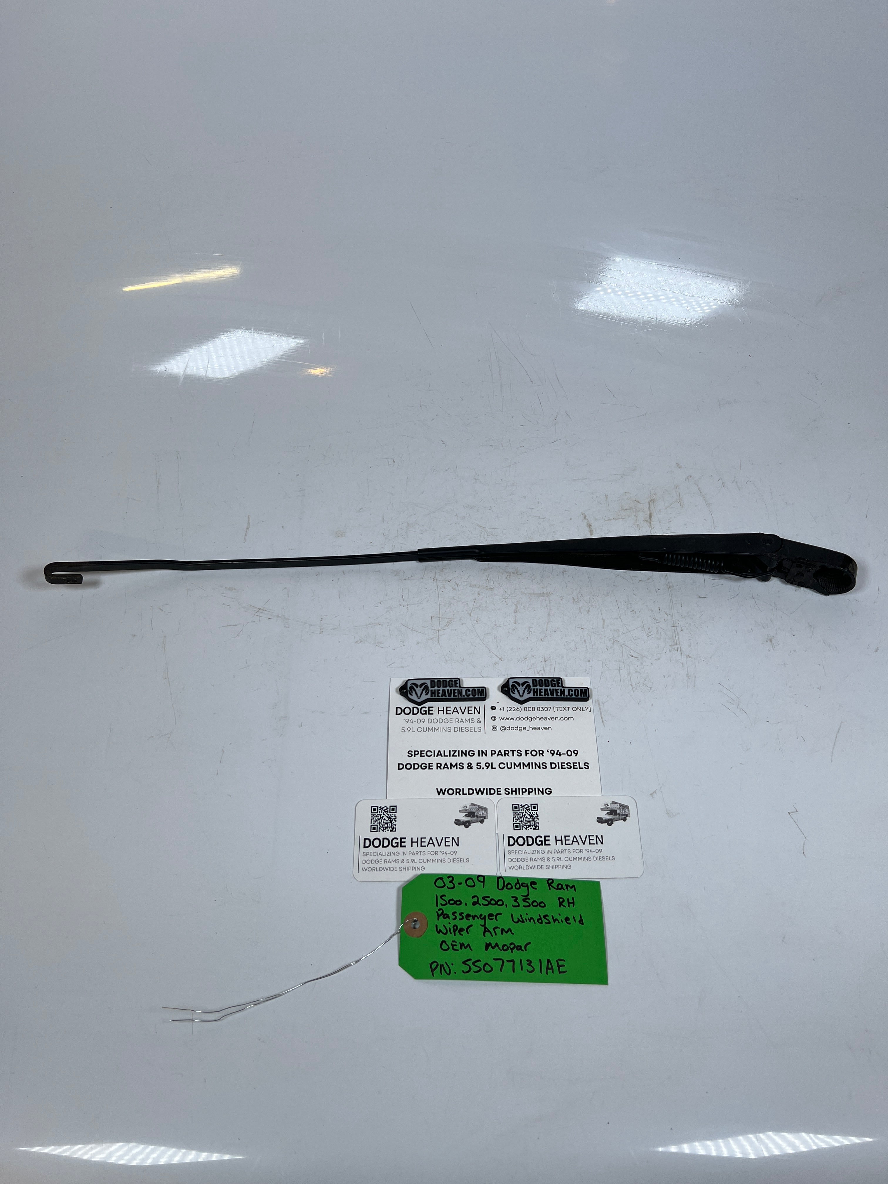 2003-2009 Dodge Ram 1500-3500 Passenger Windshield Wiper Arm