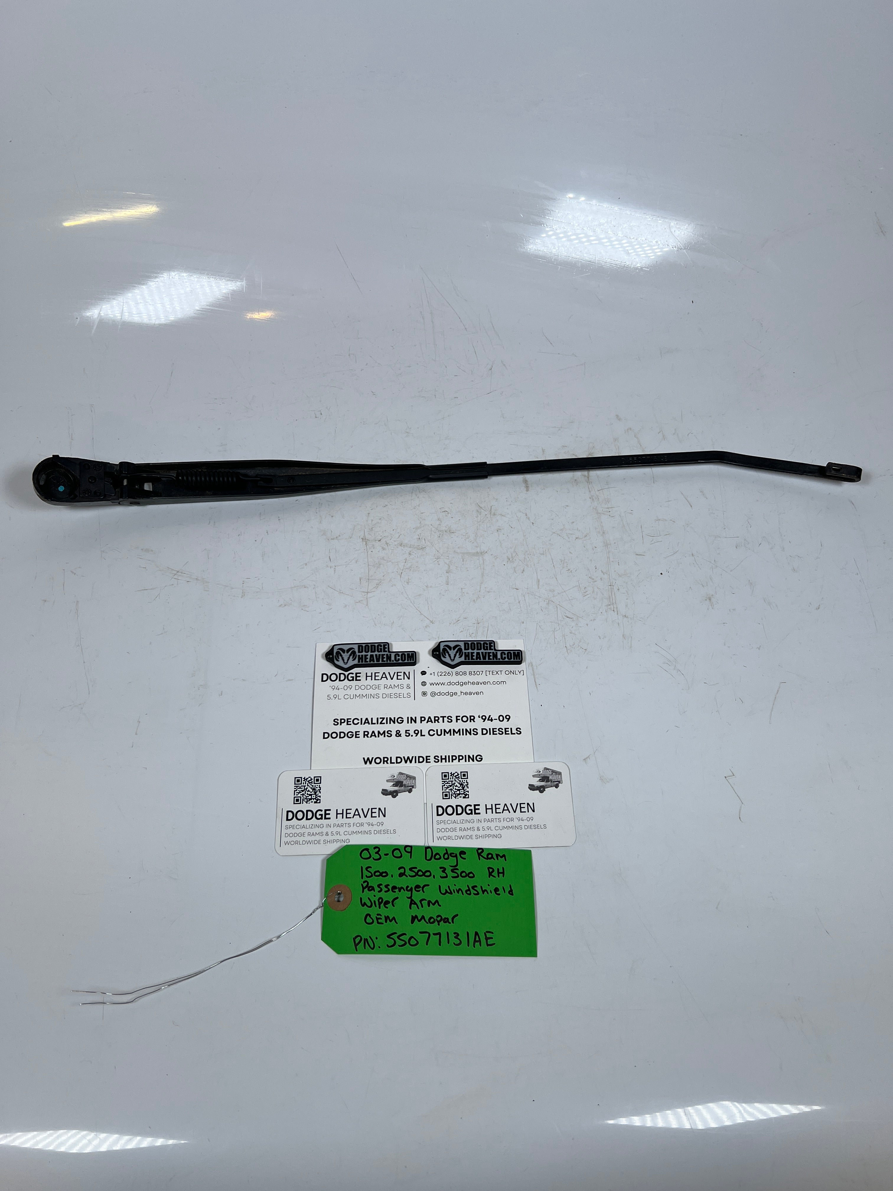 2003-2009 Dodge Ram 1500-3500 Passenger Windshield Wiper Arm