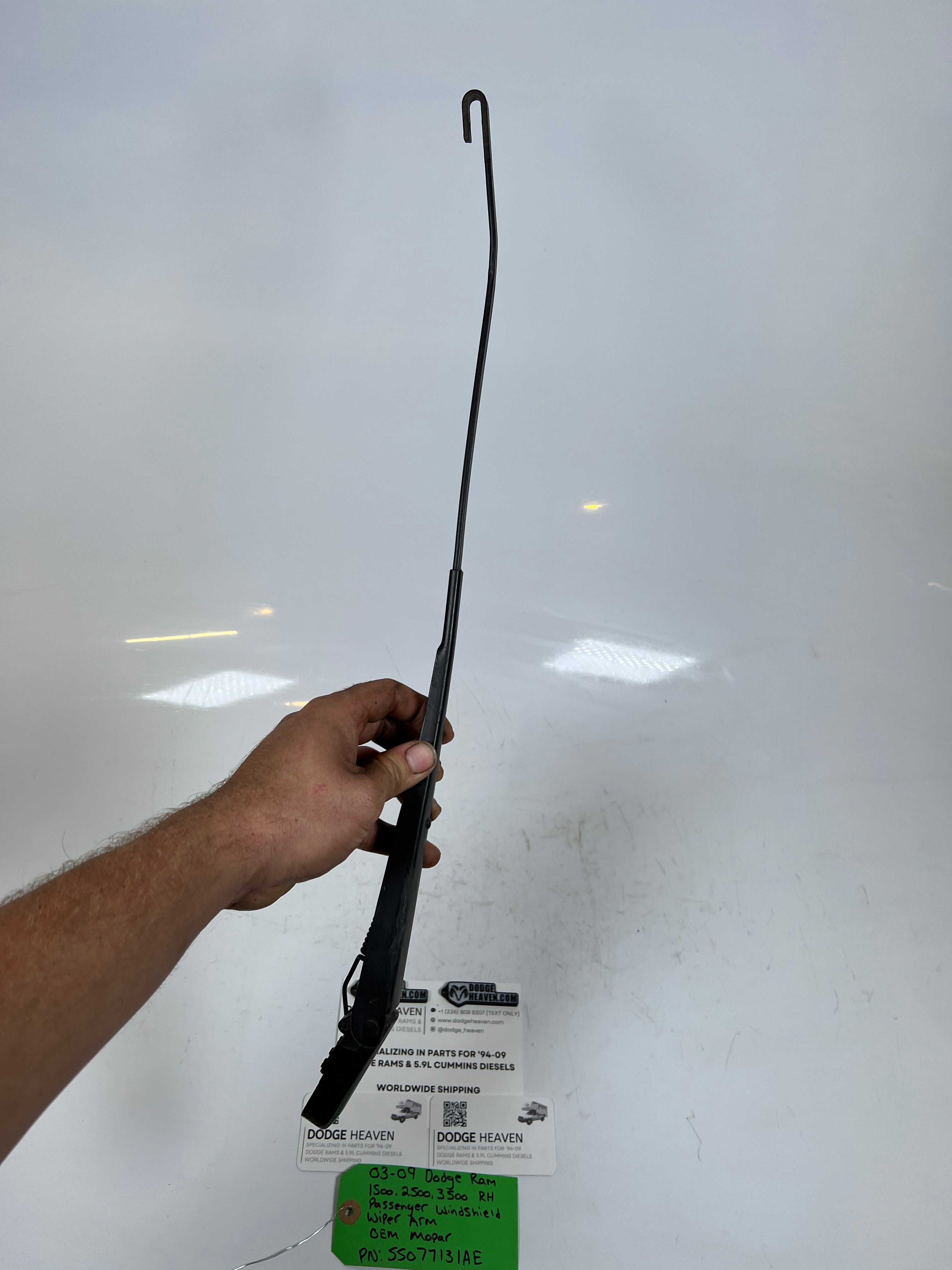2003-2009 Dodge Ram 1500-3500 Passenger Windshield Wiper Arm