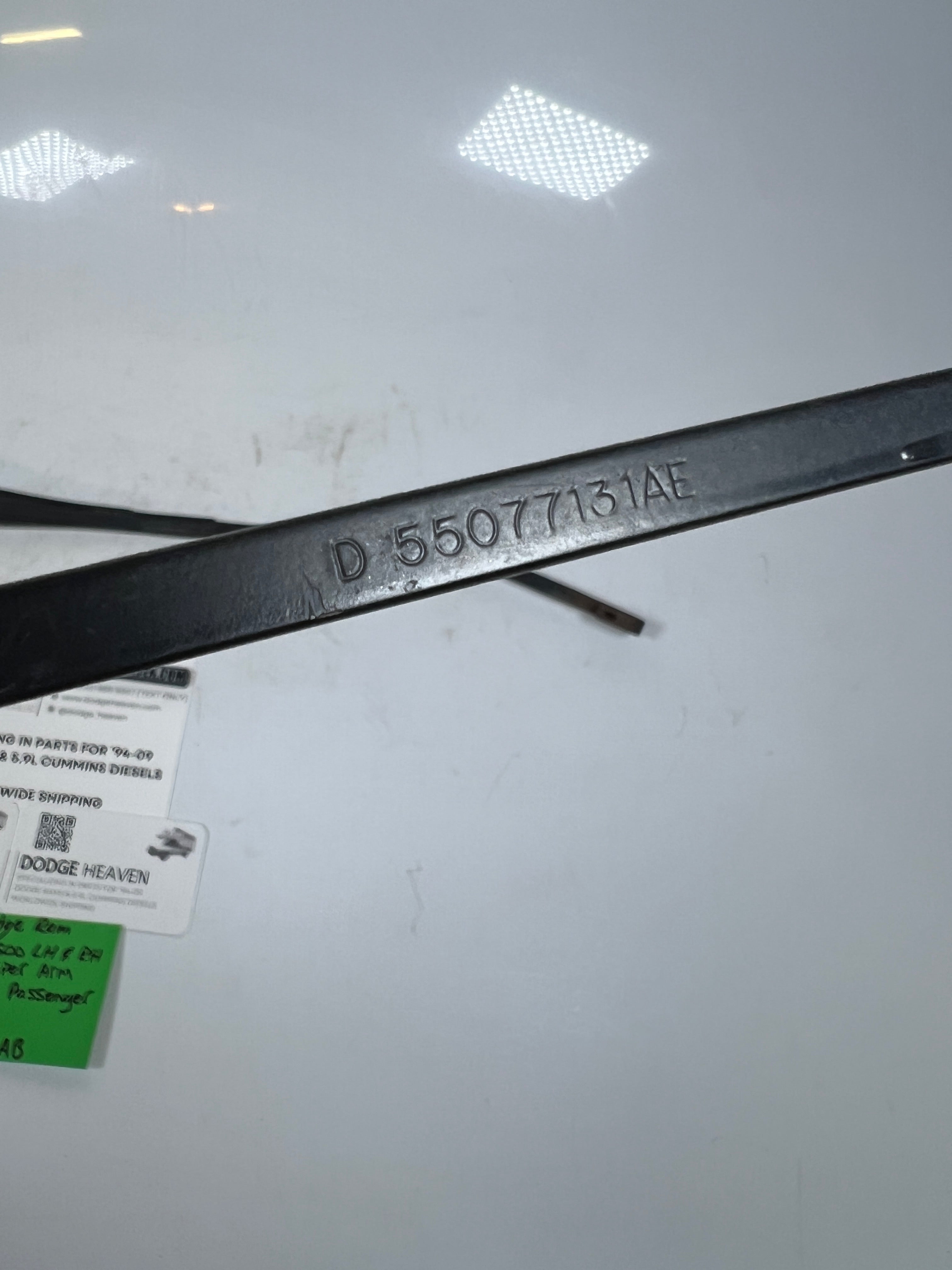 2003-2009 Dodge Ram Windshield Wiper Arm Driver & Passenger Pair of 2
