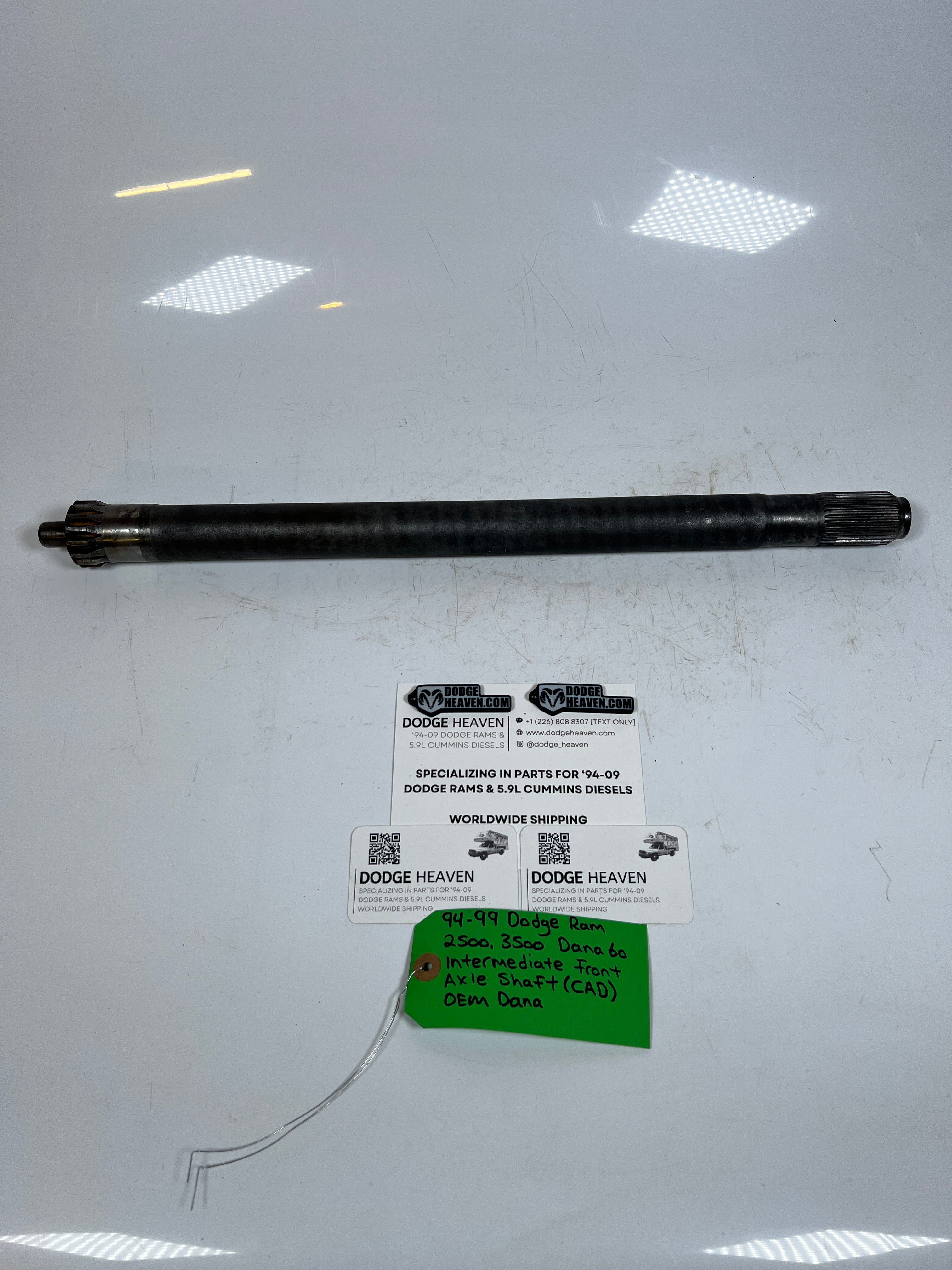 1994-1999 Dodge Ram Dana 60 Intermediate Inner Front Axle Shaft (CAD)