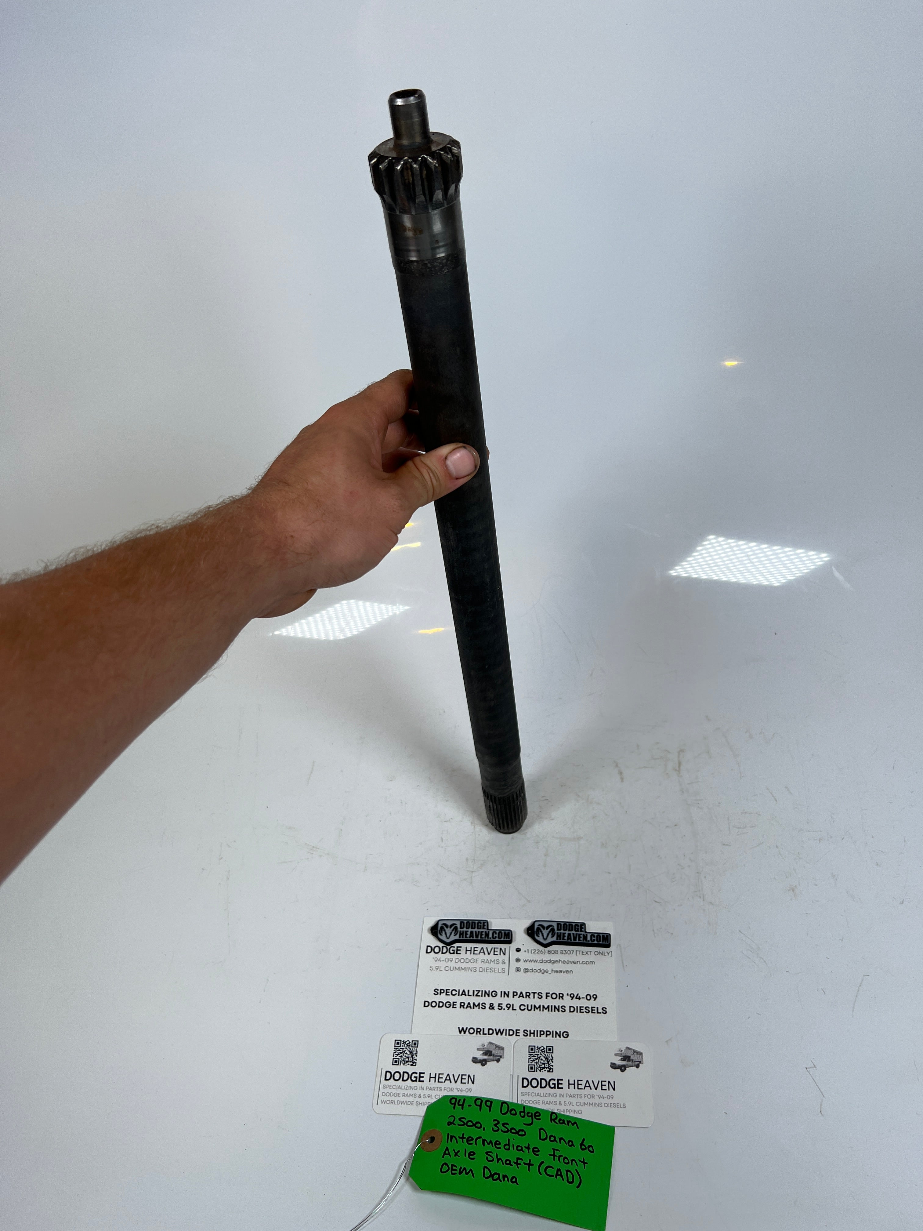1994-1999 Dodge Ram Dana 60 Intermediate Inner Front Axle Shaft (CAD)