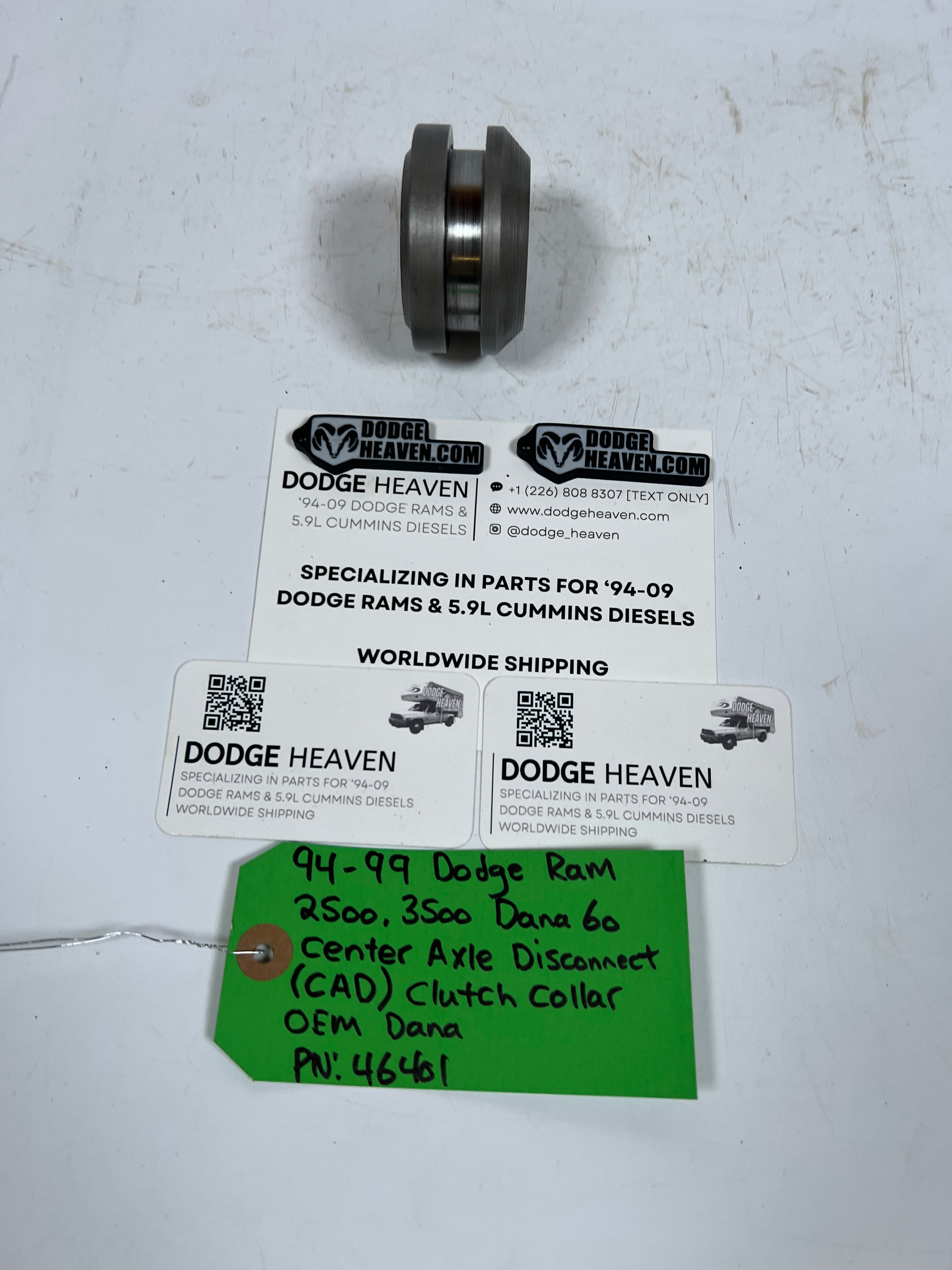 1994-1999 Dodge Ram Dana 60 Center Axle Disconnect Clutch Collar