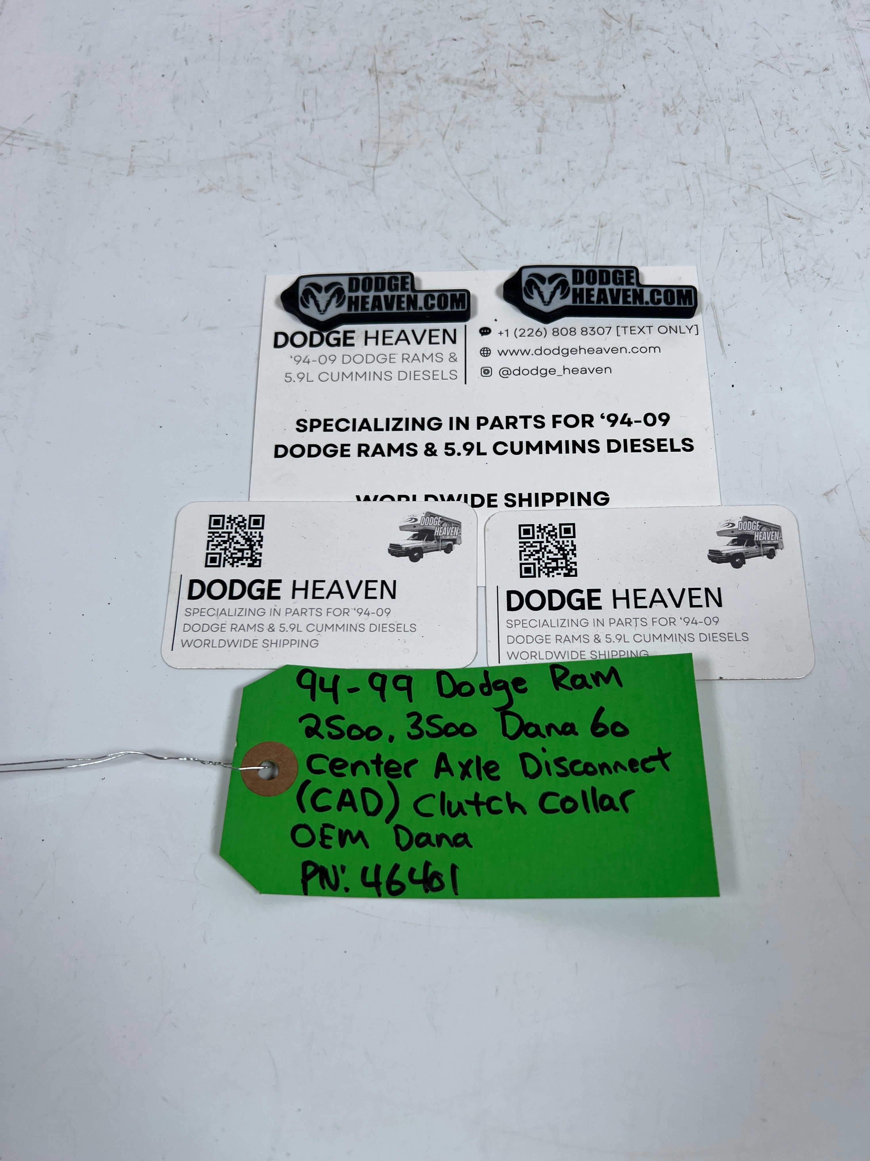 1994-1999 Dodge Ram Dana 60 Center Axle Disconnect Clutch Collar