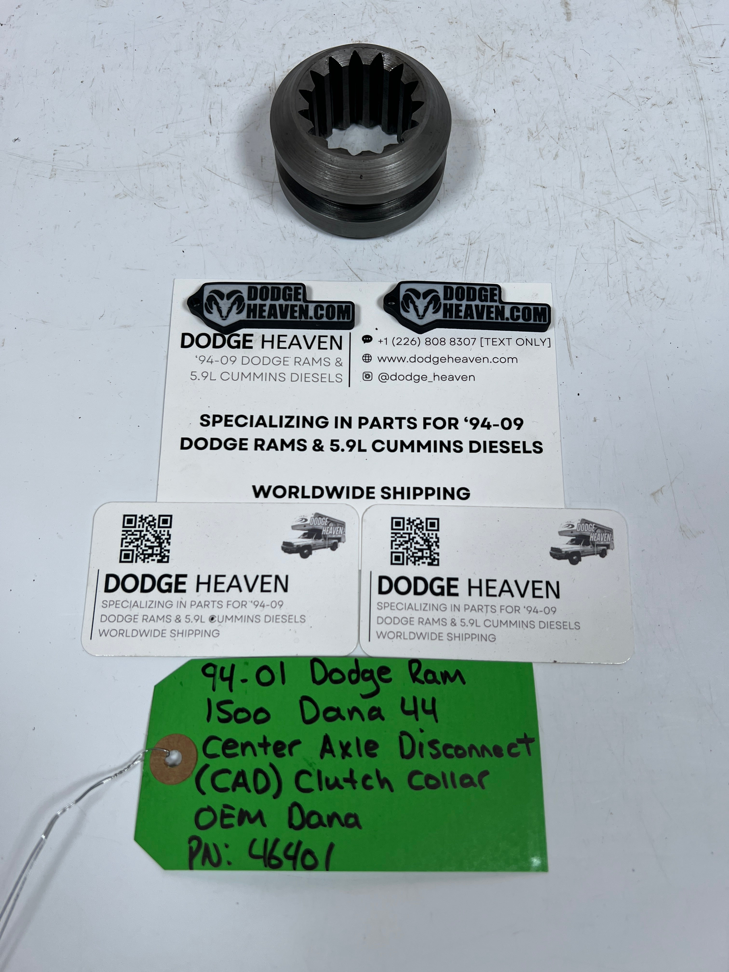 1994-2001 Dodge Ram Dana 44 Center Axle Disconnect Clutch Shift Collar (CAD)