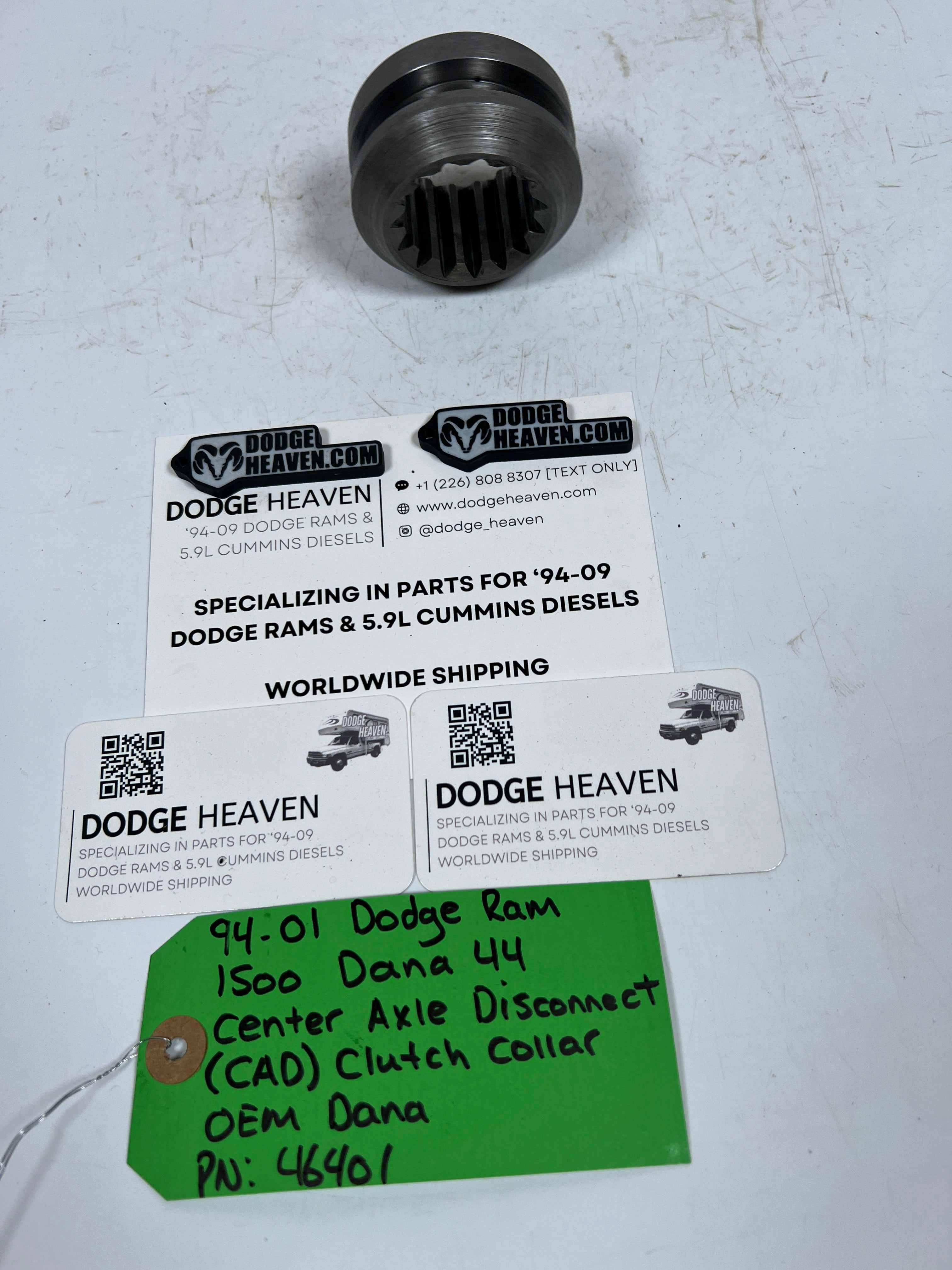 1994-2001 Dodge Ram Dana 44 Center Axle Disconnect Clutch Shift Collar (CAD)